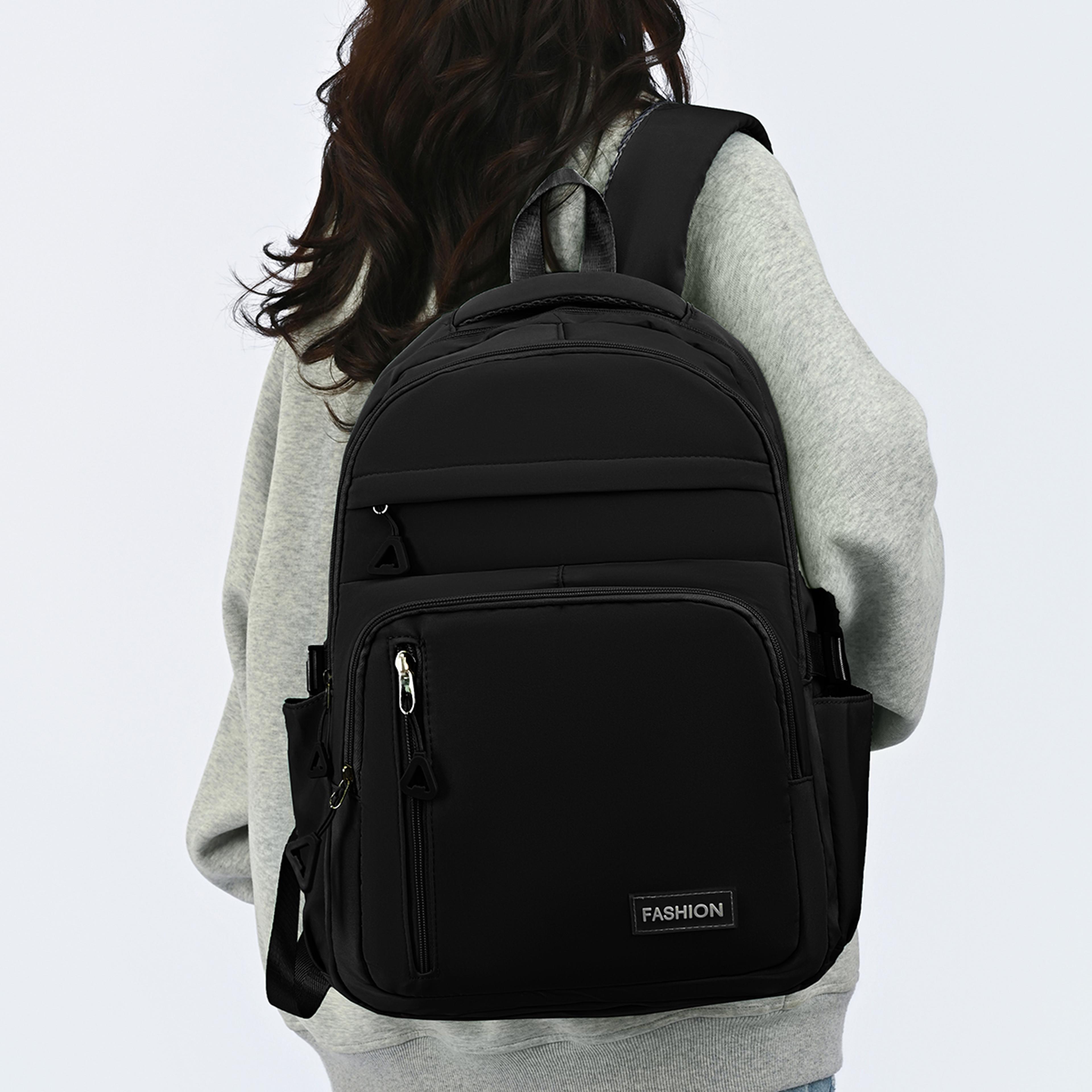 macaron pastel lightweight laptop backpack & high capacity school bag daily back to school backpack