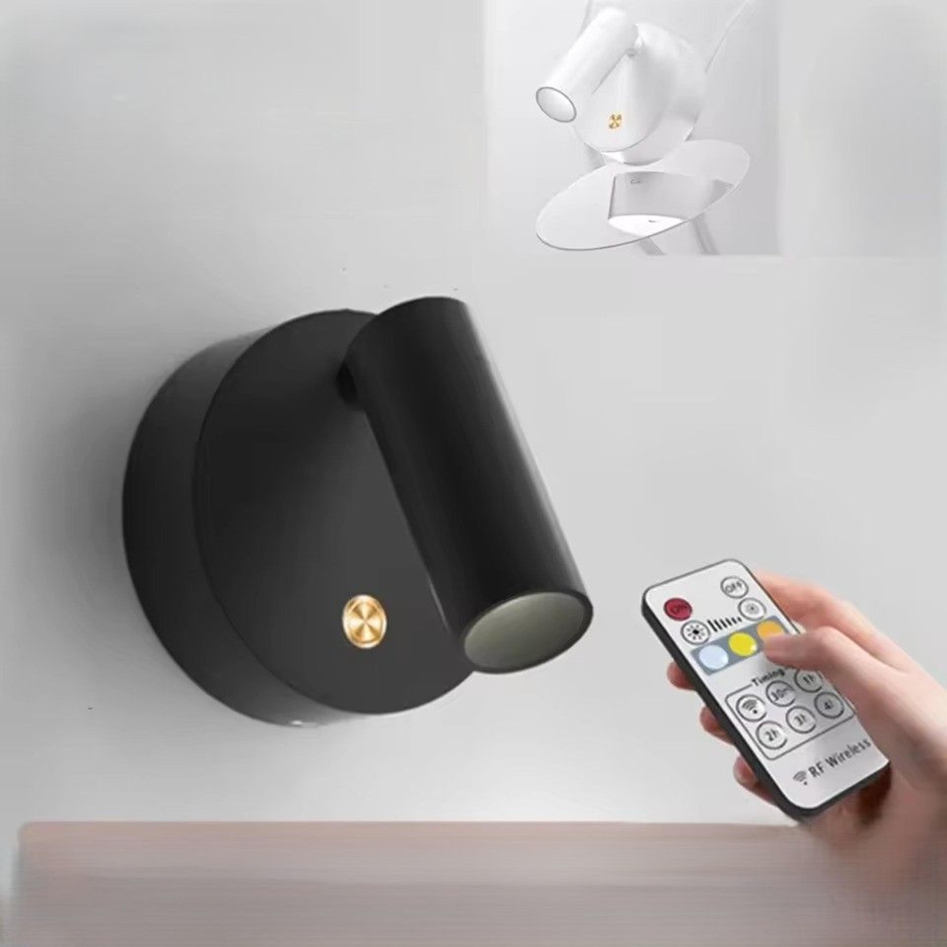 rechargeable led spotlight touch dimmable usb bedside lamp for bedroom, kitchen & cabinet lighting