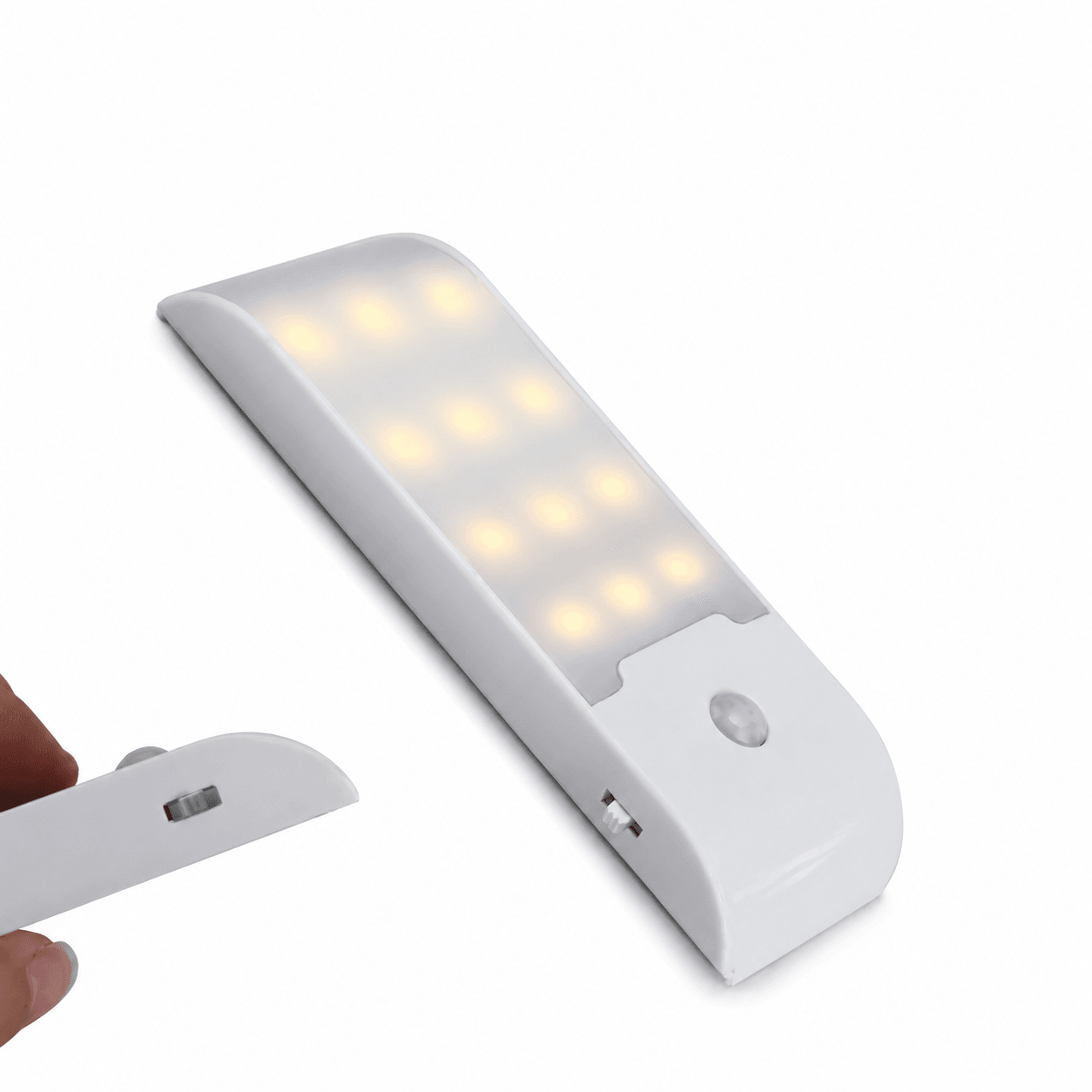 lumi sense rechargeable motion sensor light magnetic led closet & cabinet light
