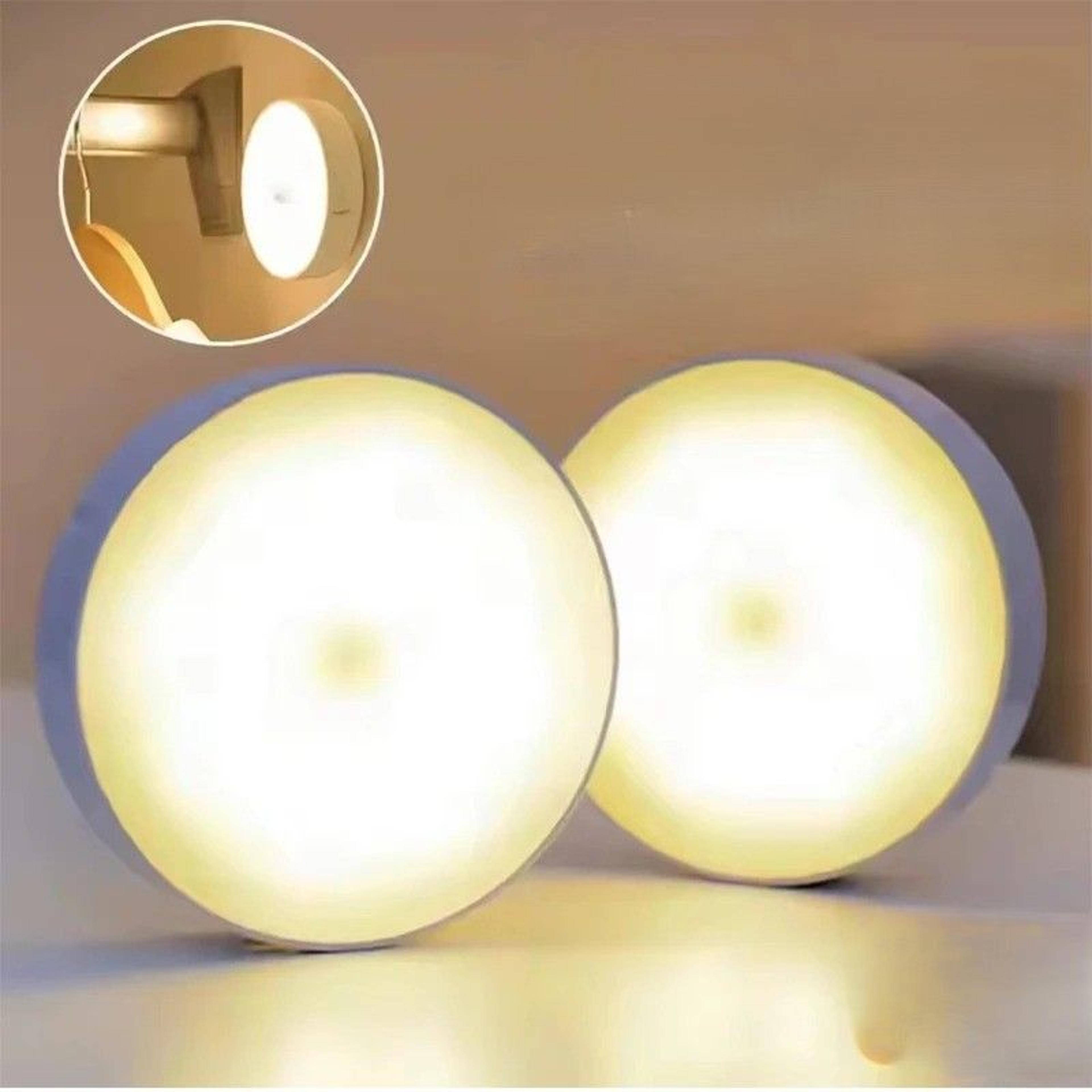 glow sense rechargeable under cabinet lighting with motion sensor puck lights & magnetic mount