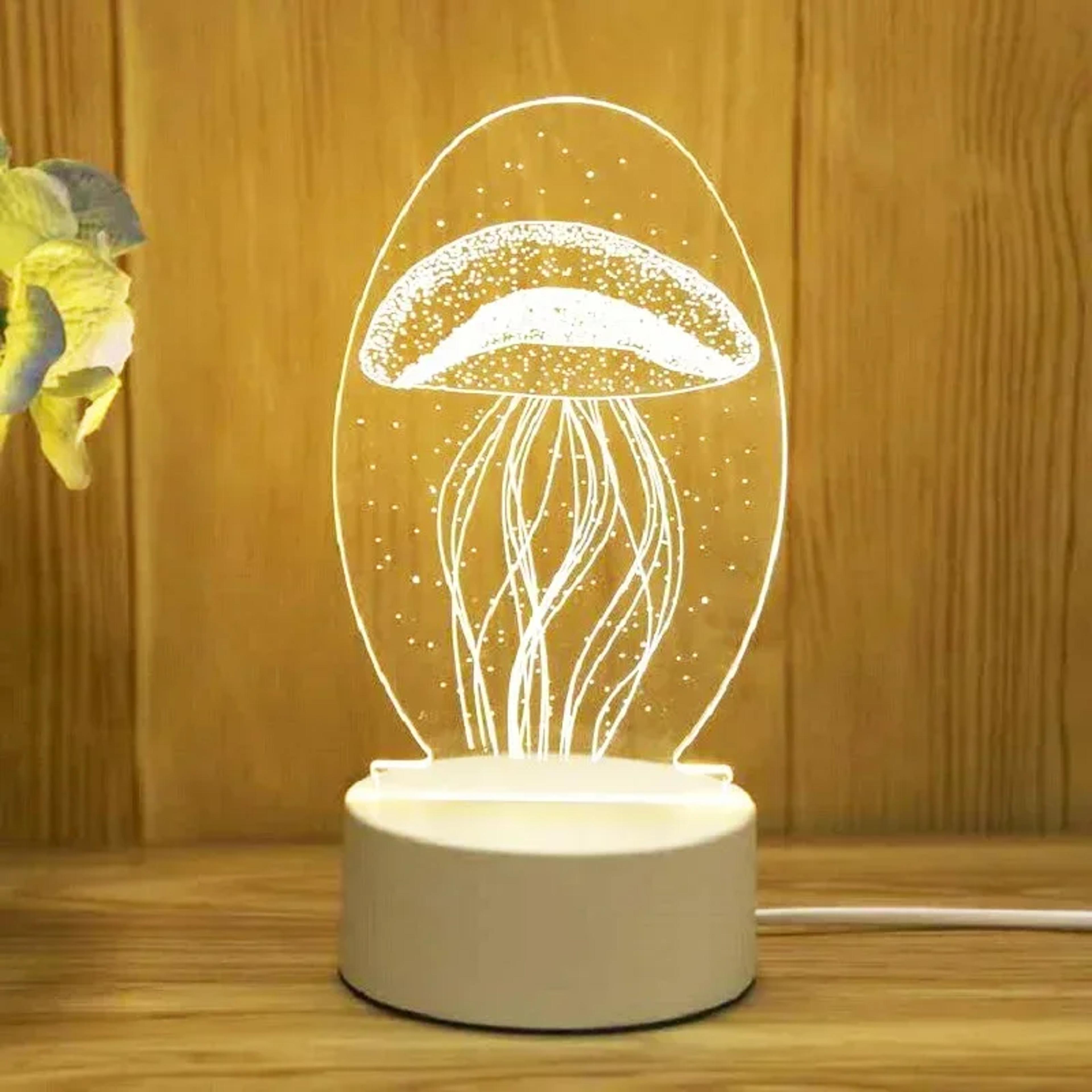romantic led night light acrylic love lamp for bedroom, wedding & valentine's gifts
