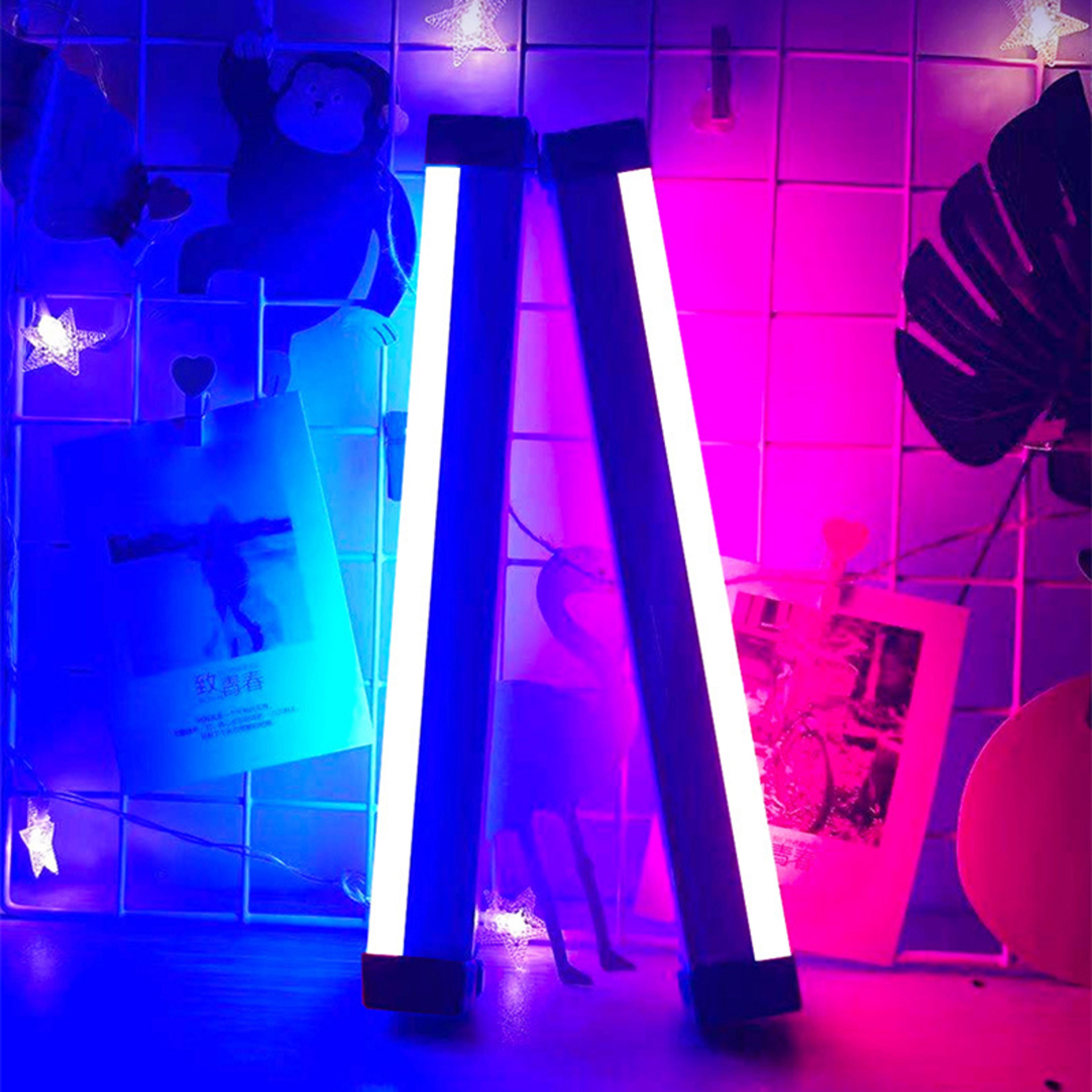 rgb led light rechargeable night lamp for bedroom decor & photography