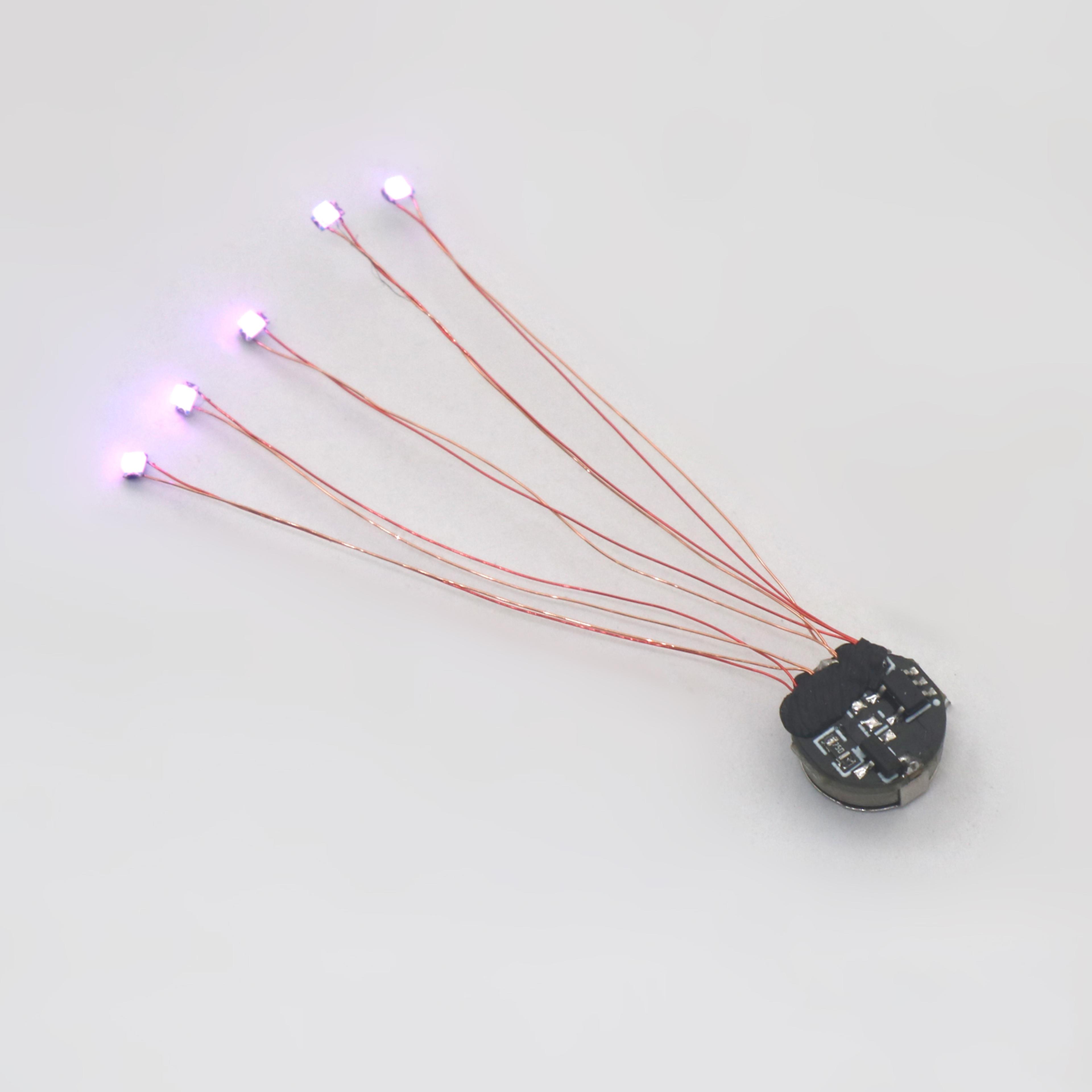 magnetic led light for diorama & model kit diy miniature lighting with battery