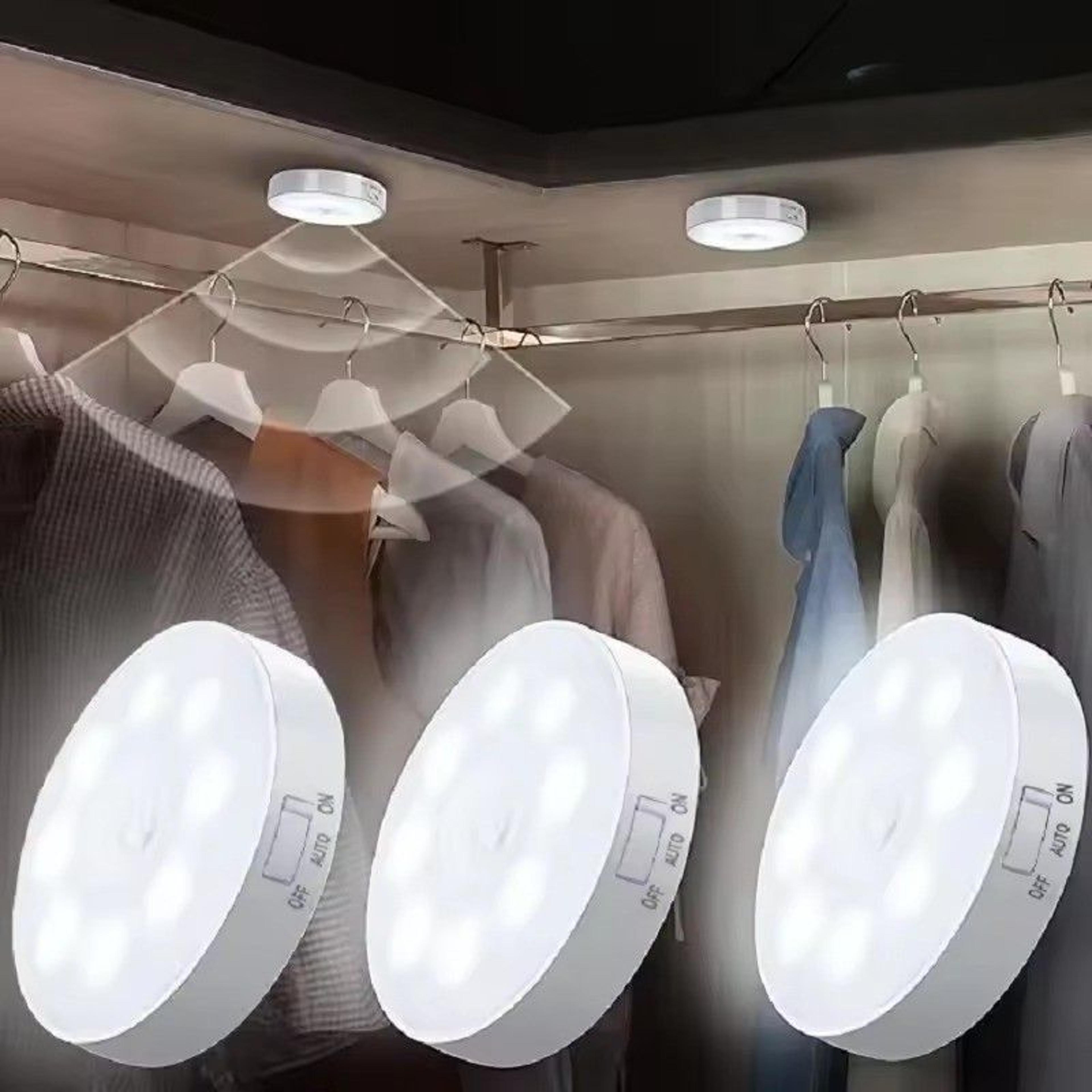lumi sense led motion sensor light usb rechargeable cabinet & closet light