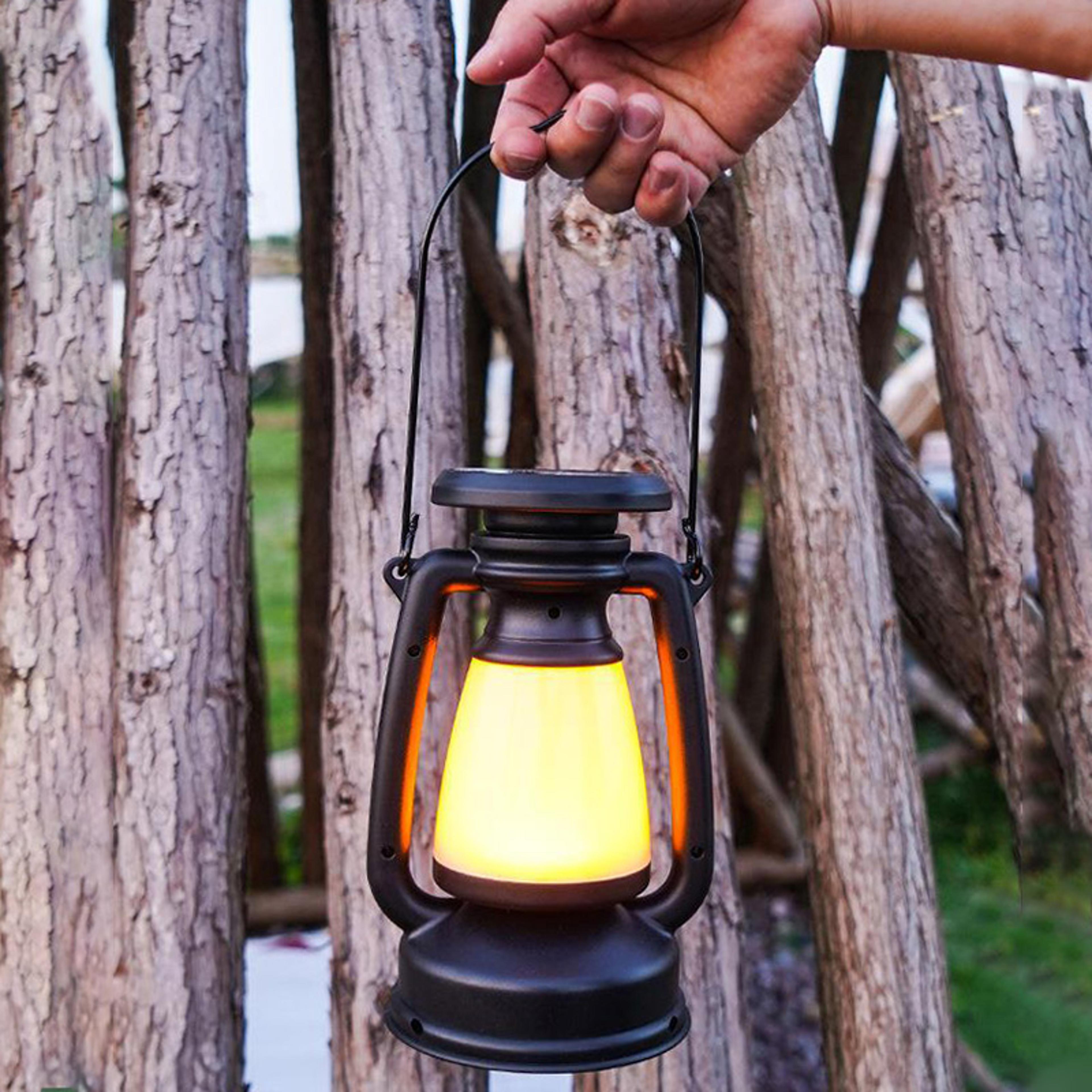 vintage horse led camping lantern rechargeable retro desk lamp for home & outdoor decors