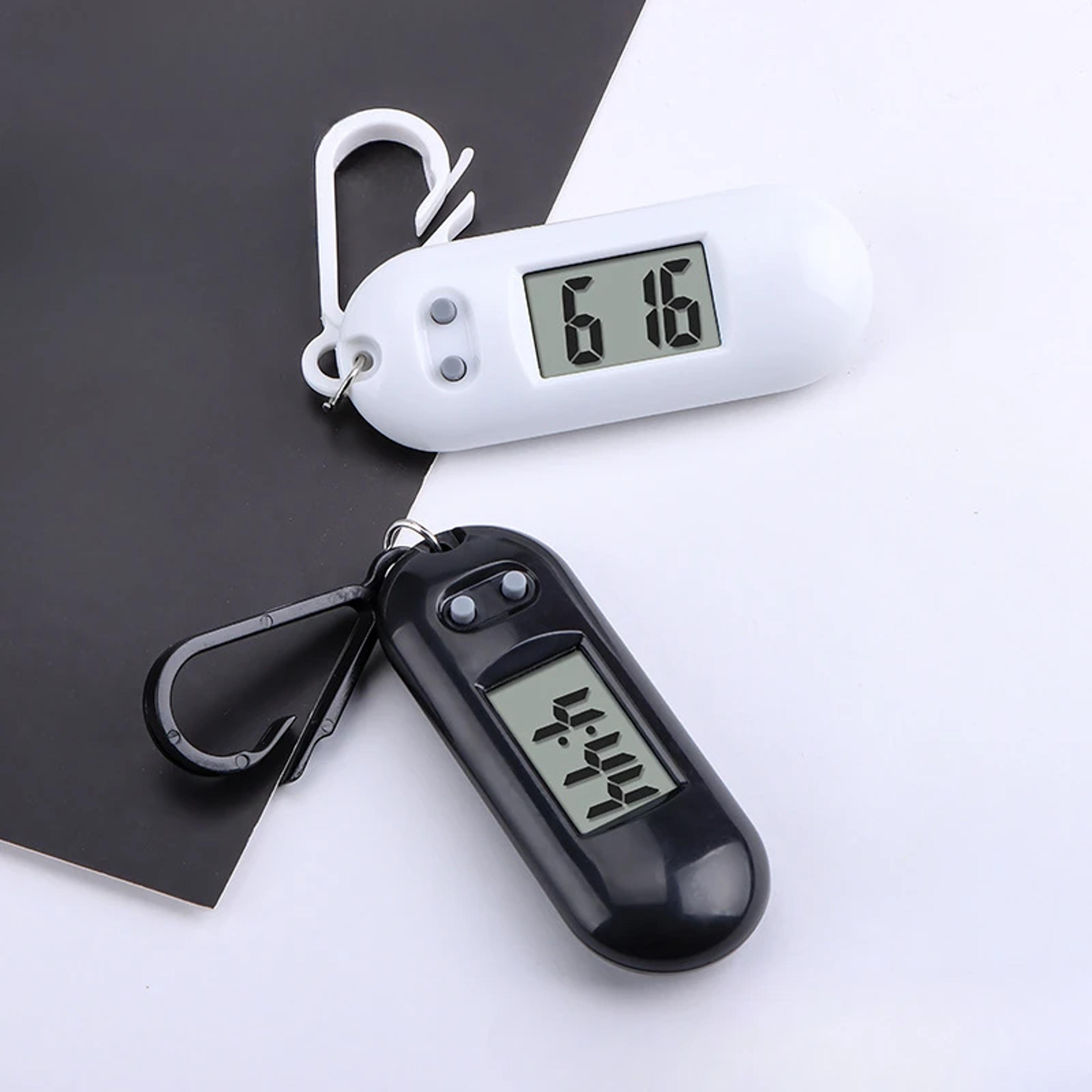 led digital keychain watch mini pocket clock for students, kids & everyday travel