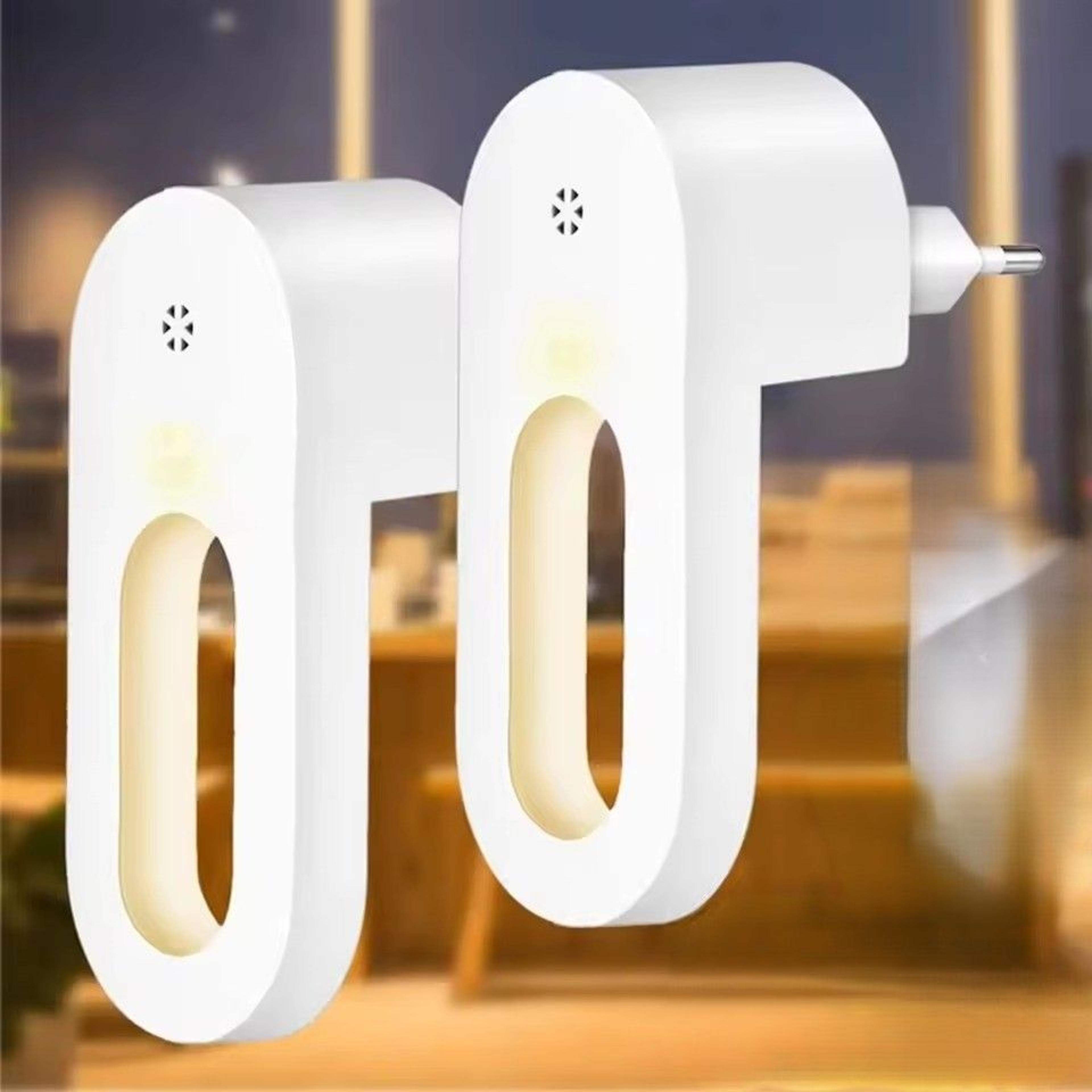 twilight sensor wall night light warm white led lamp for bedroom kids room