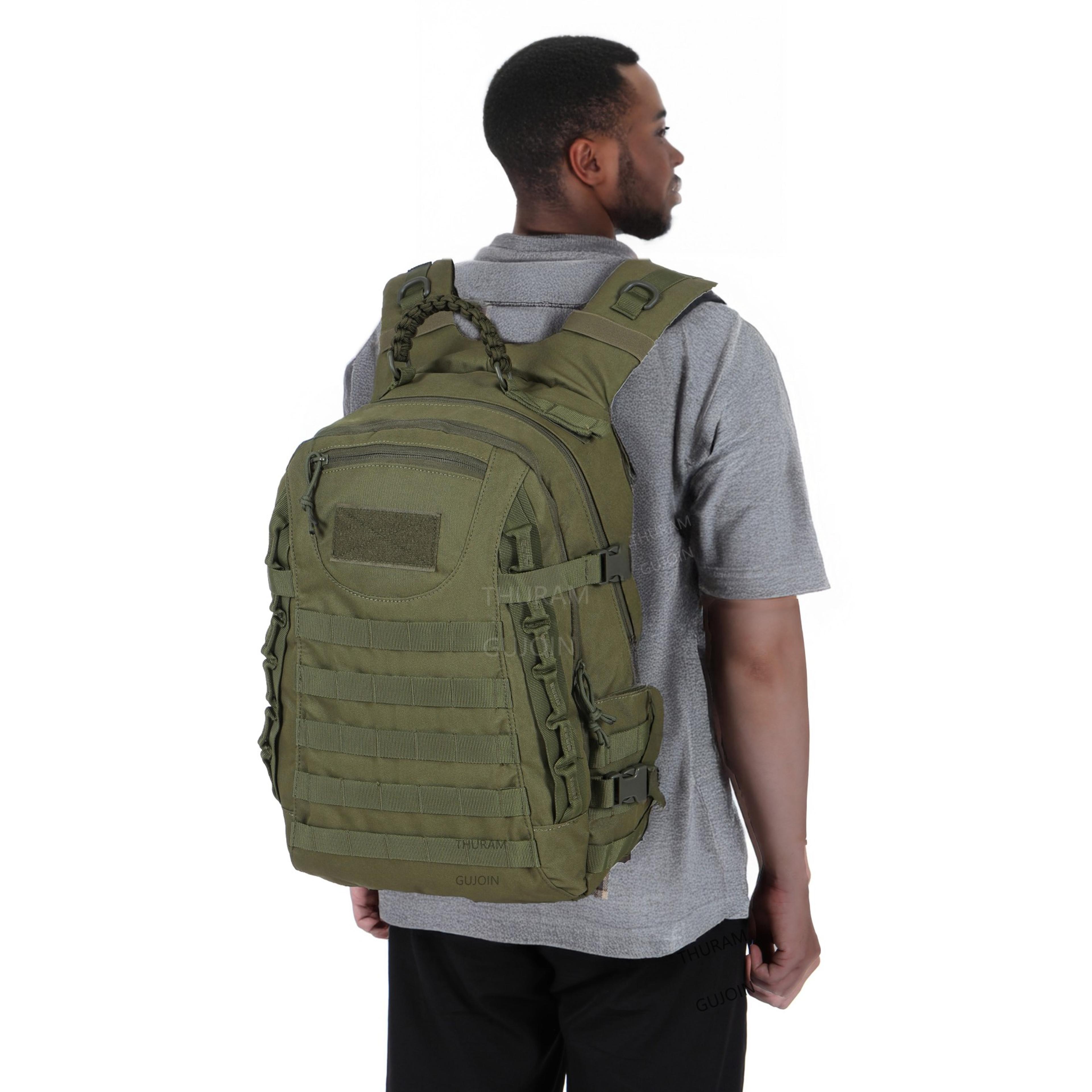 tactical backpack waterproof molle backpack for hiking, camping & travel