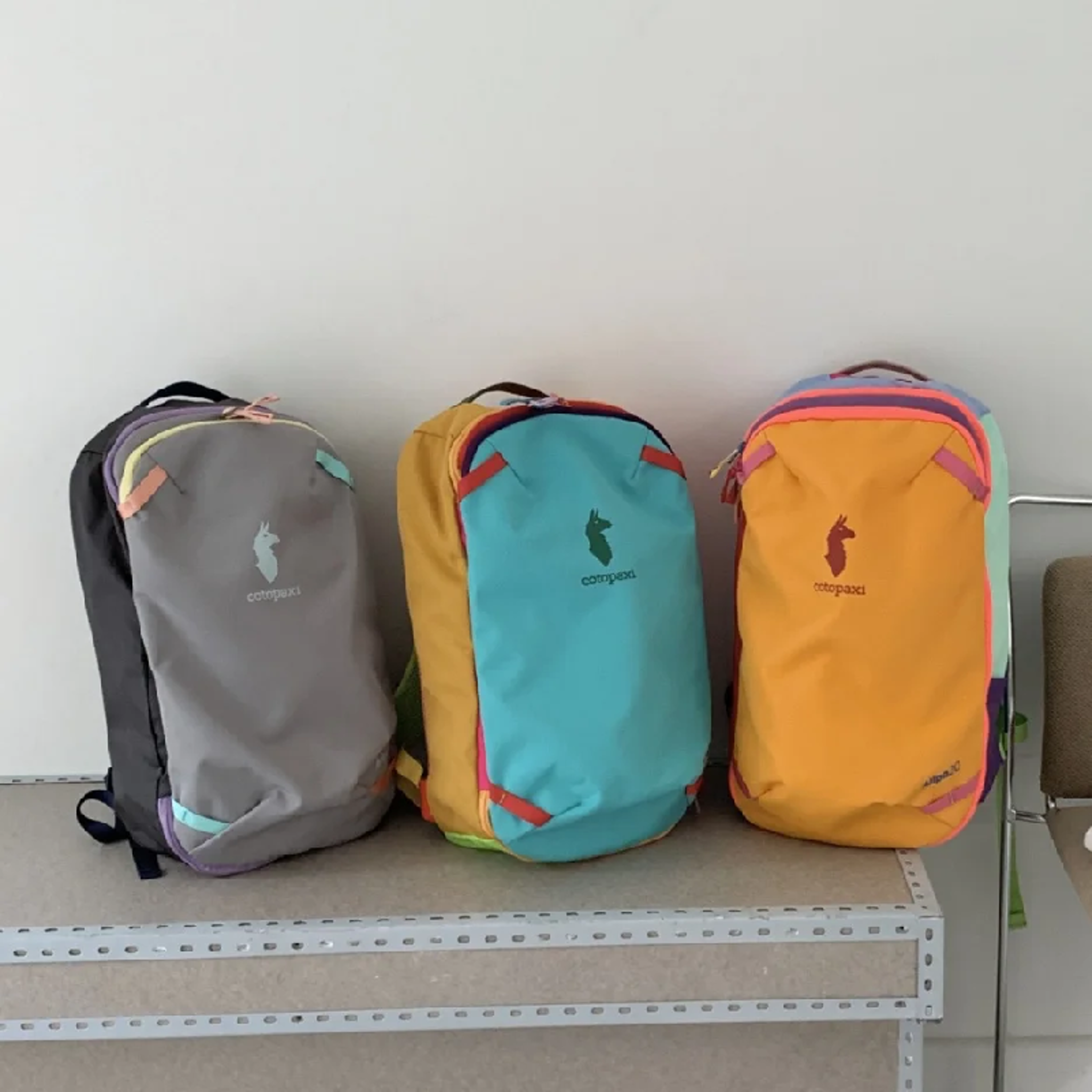 durable dopamine camel color school backpack for students daily travel