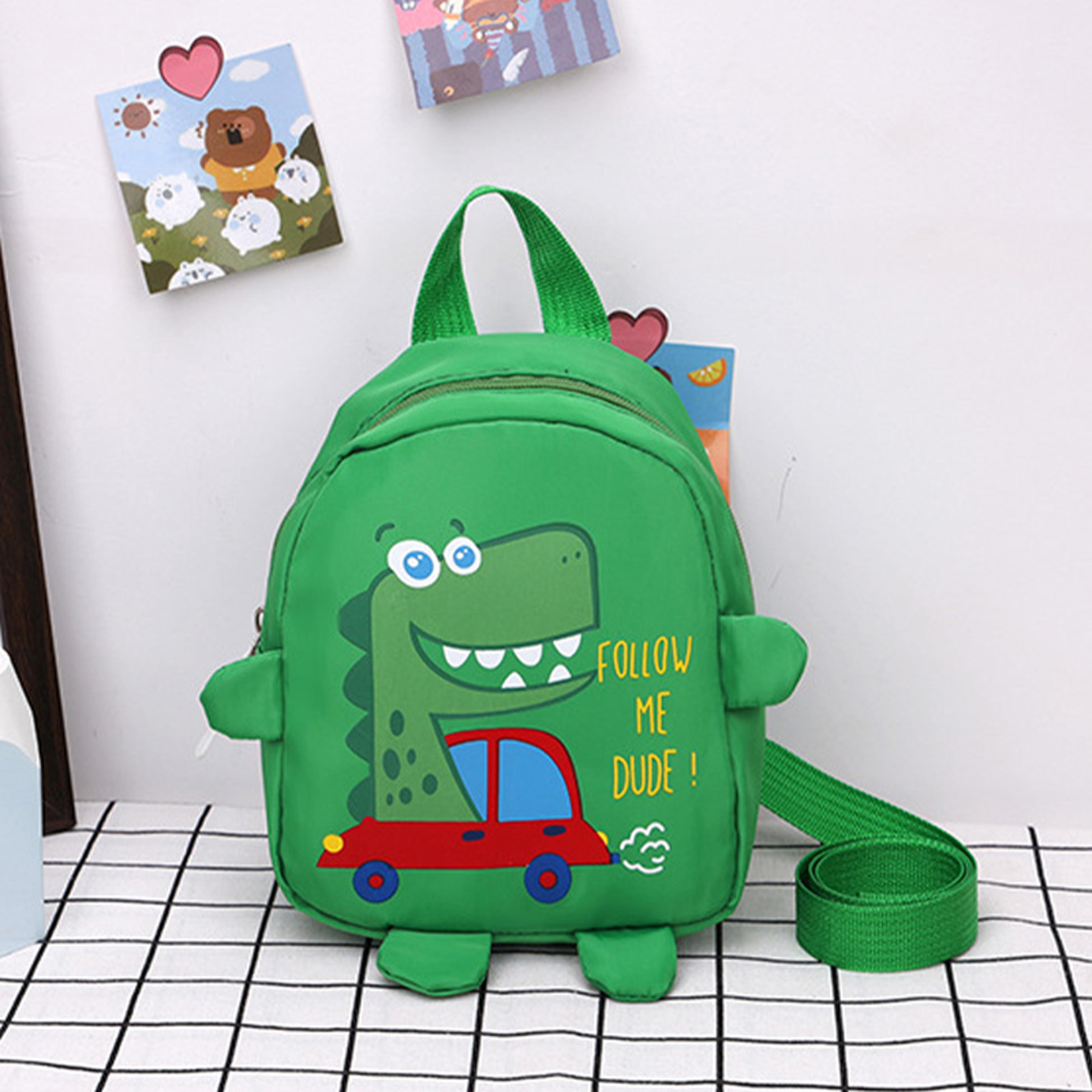 kids dinosaur backpack anti lost kindergarten school bag cute toddler backpack