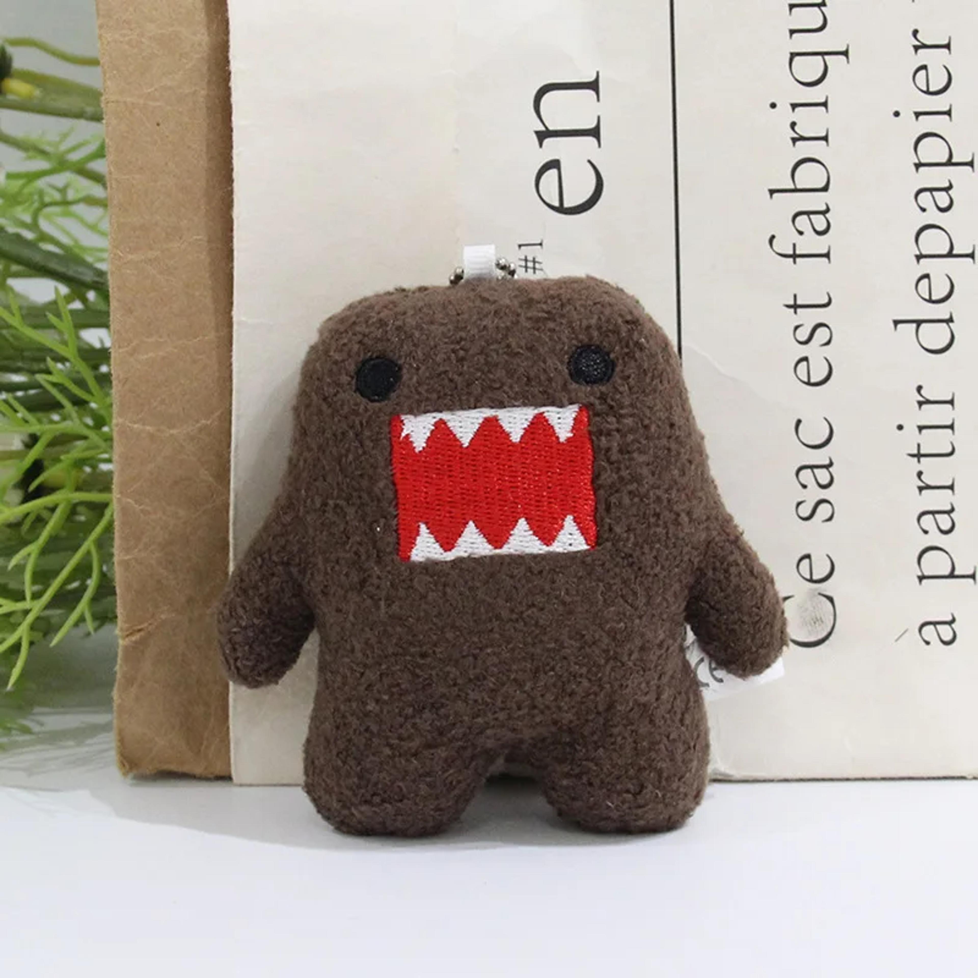domo kun plush keychain cute kawaii bag charm anime keyring gift