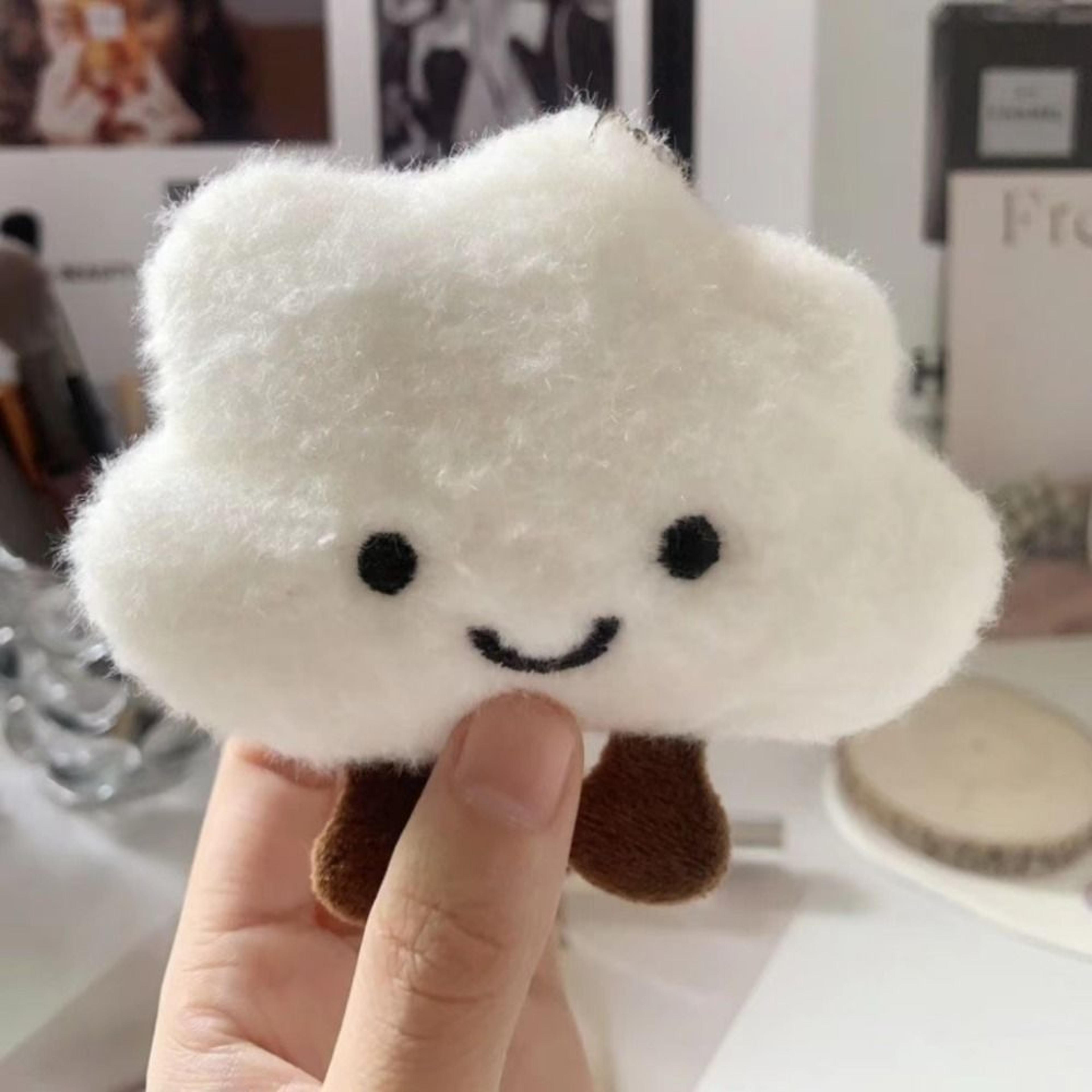 cute cloud keychain couple pendant kawaii backpack charm gifts