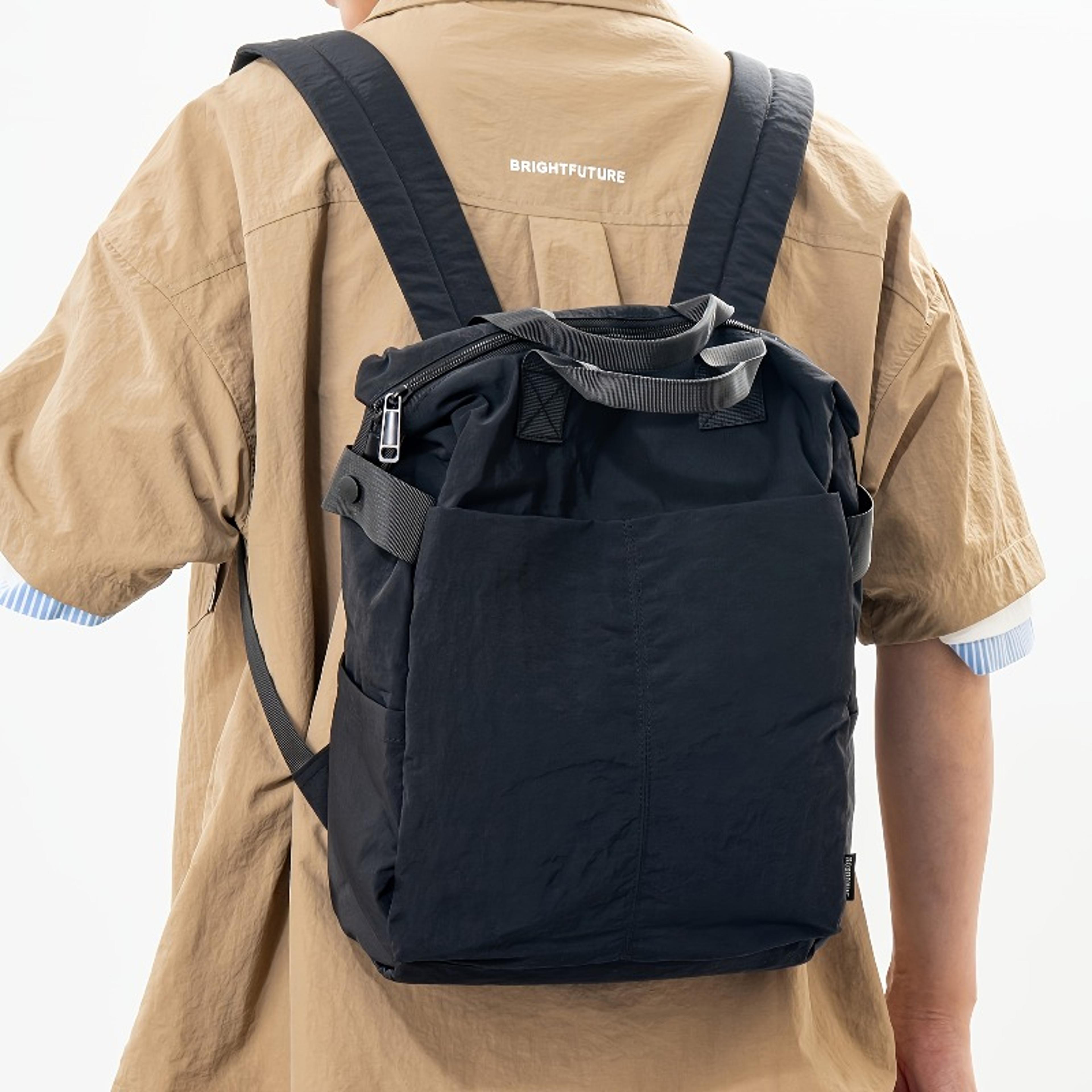 large capacity backpack for men women laptop travel casual multi pocket bag