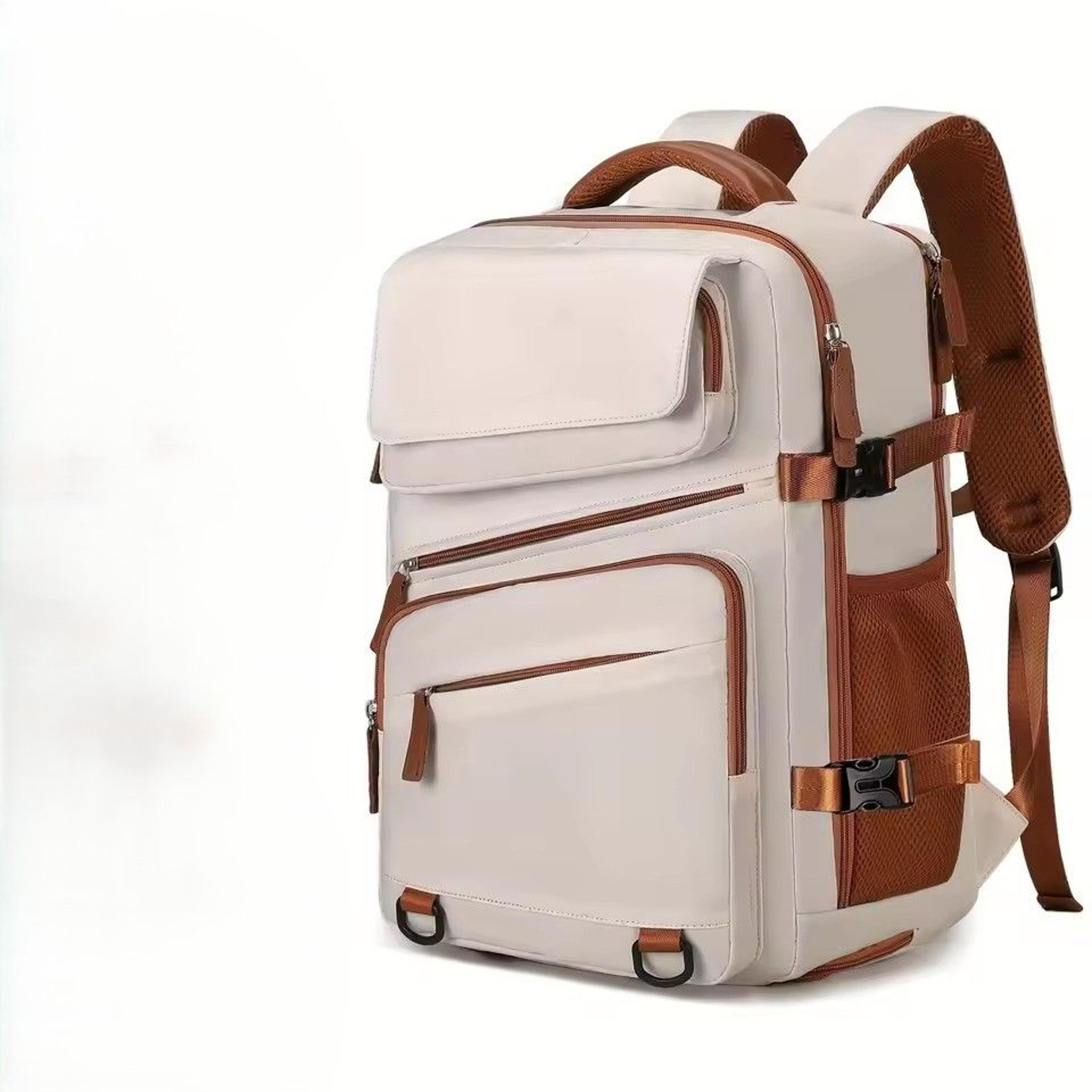 expandable business laptop backpack for travel with large capacity carry design