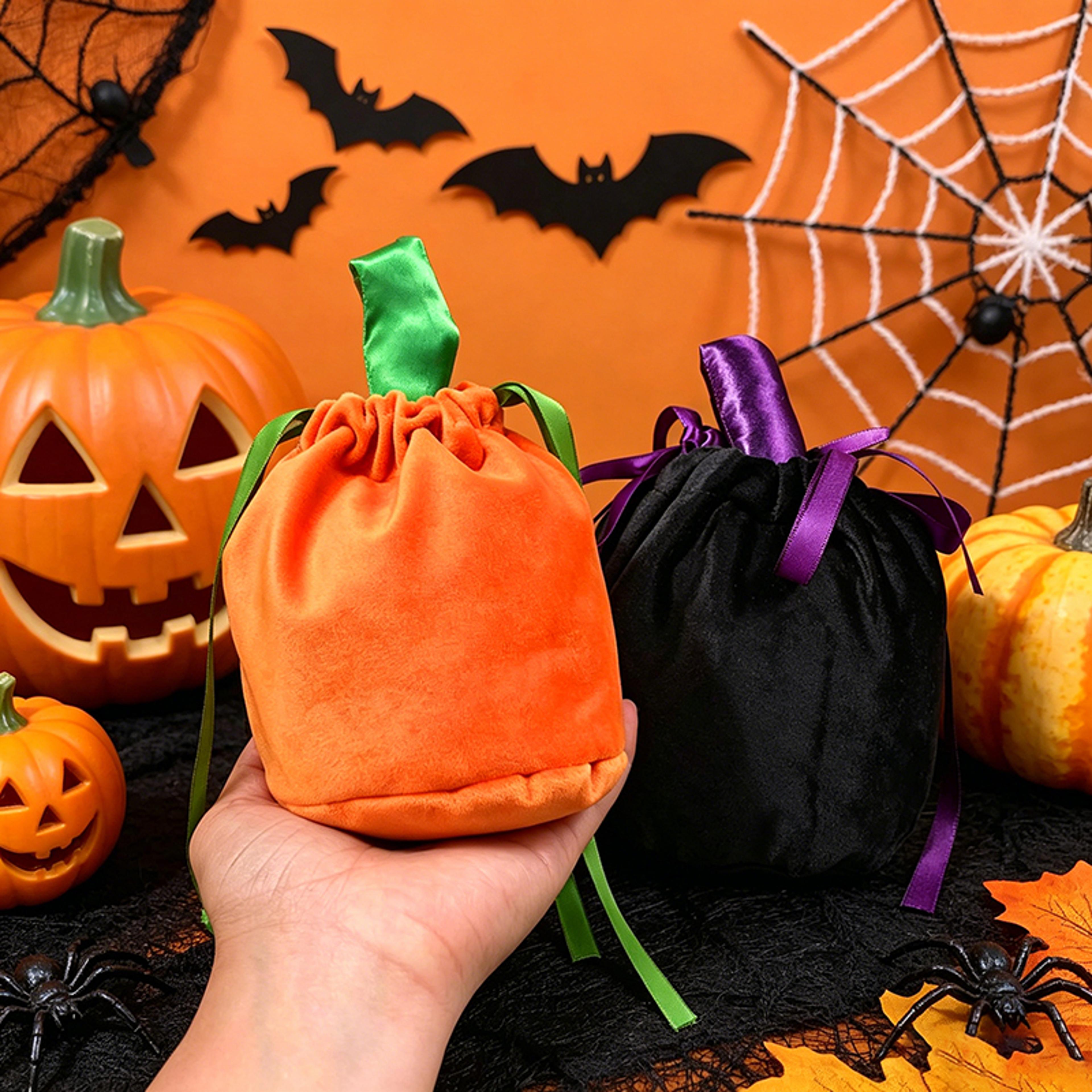 bat ears halloween candy bag for kids and parties back to school backpack trick or treat gift tote