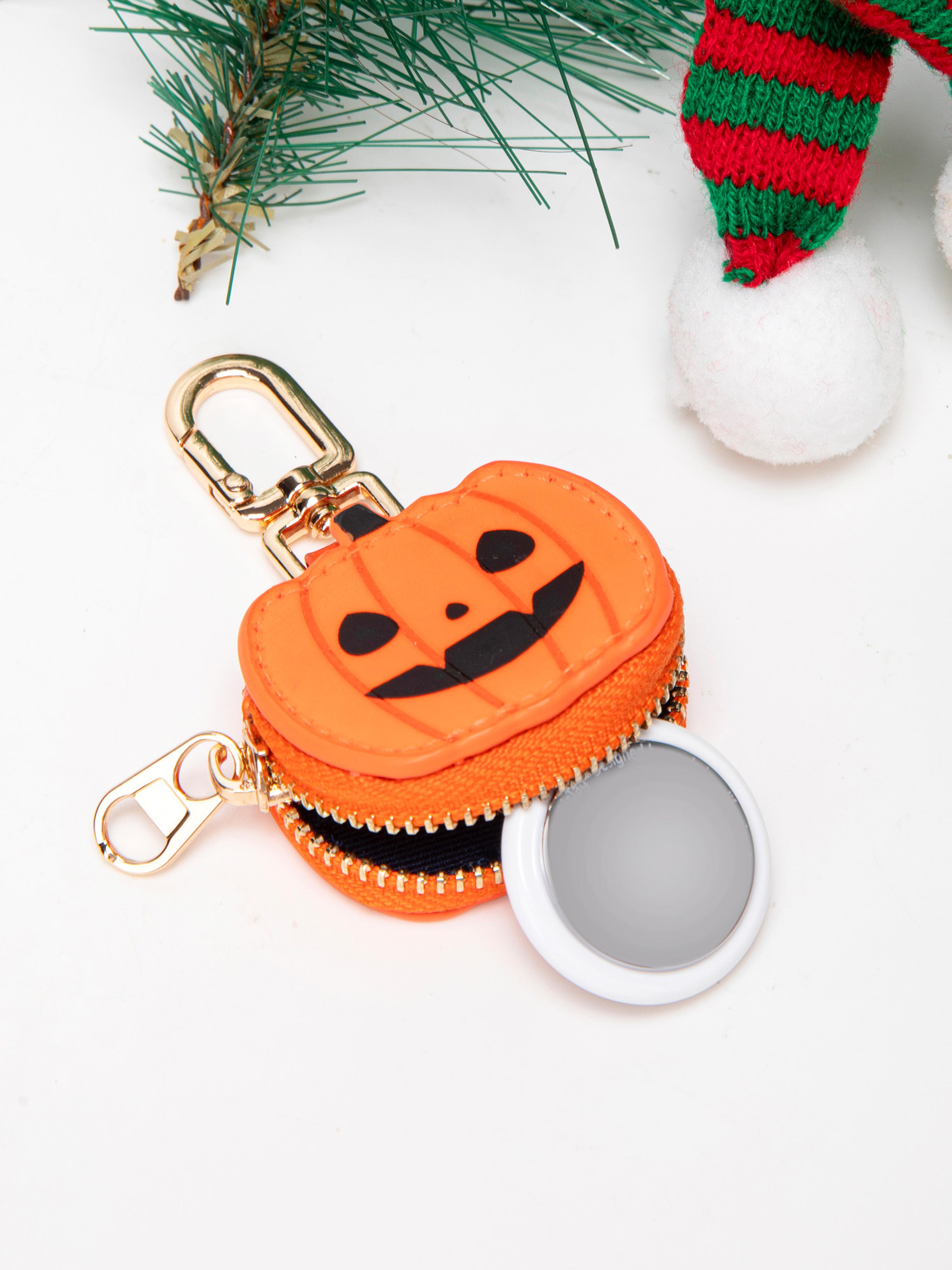 halloween mini bag charm pu leather keychain cute halloween bag accessory gift