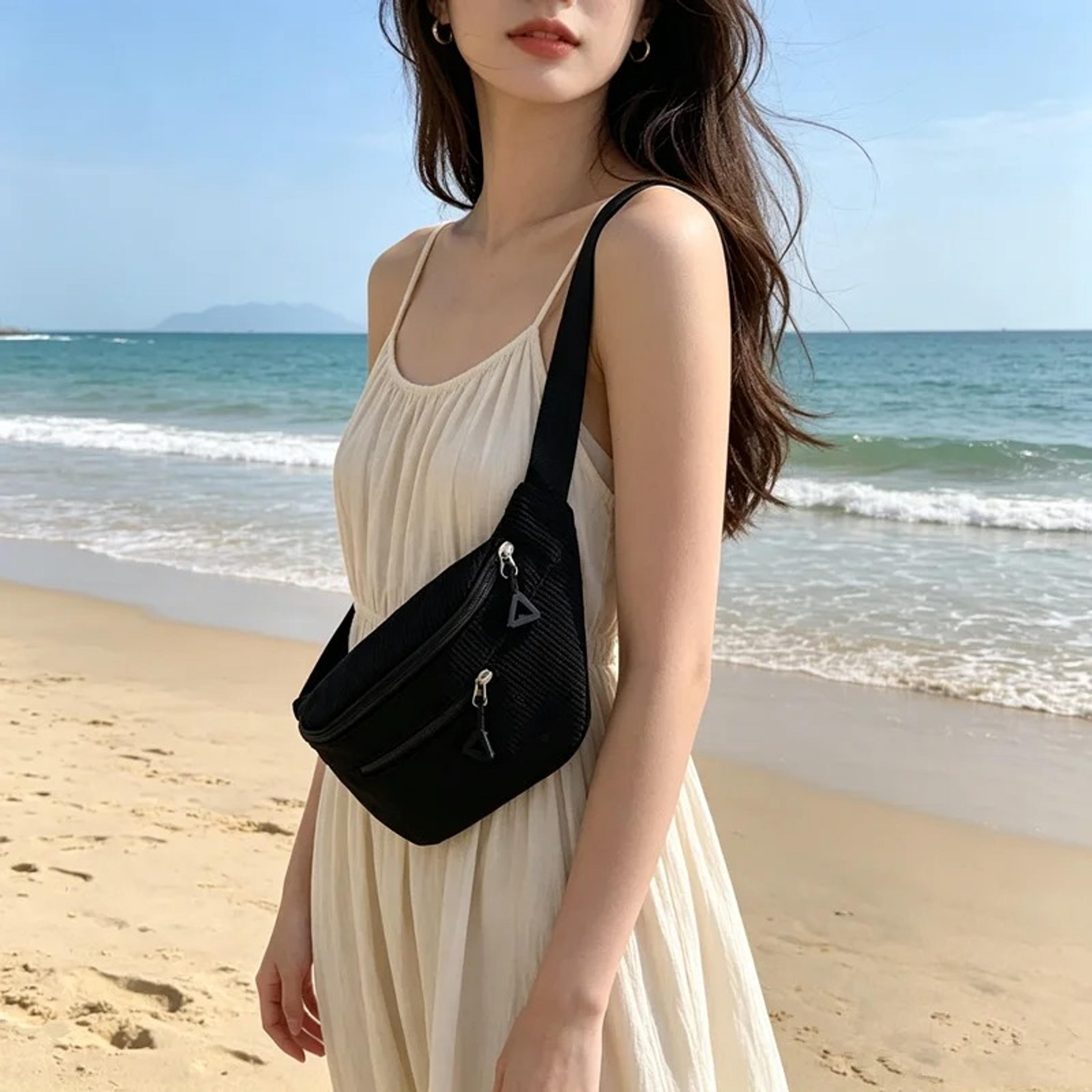 velvet lightweight women's crossbody bag waist & chest bag for everyday travel