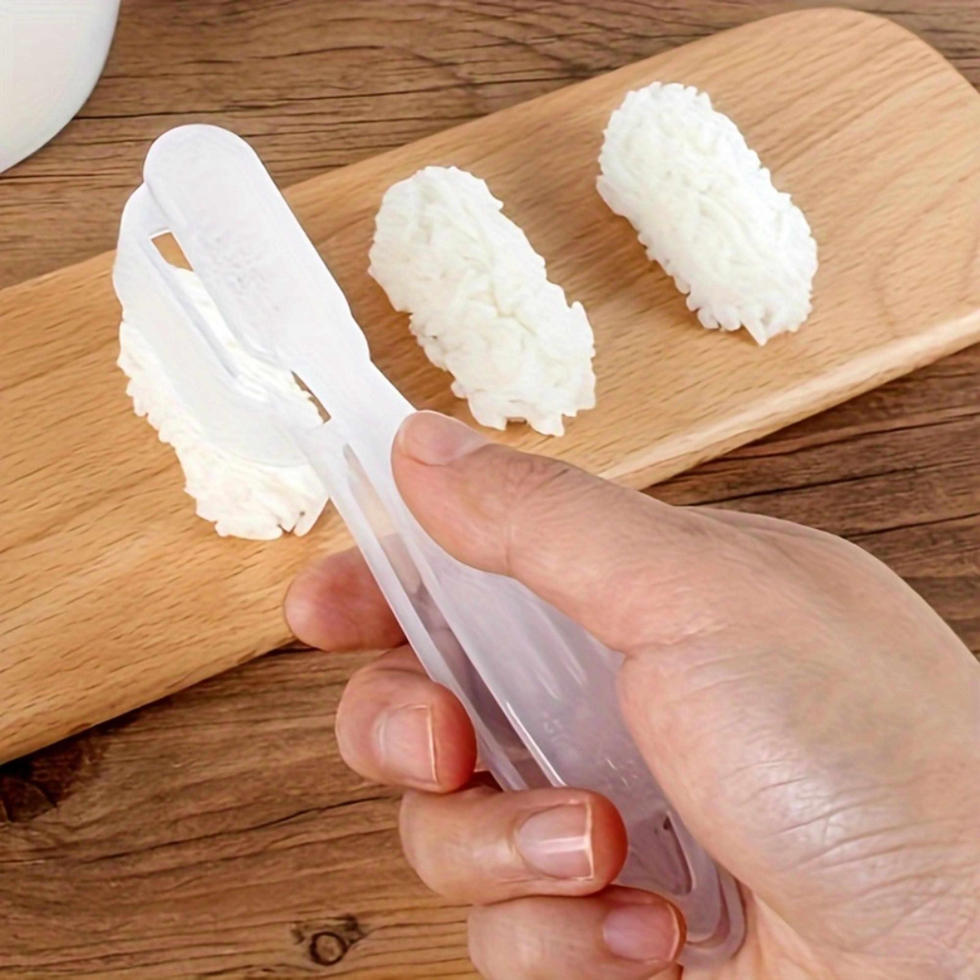 transparent sushi mold and onigiri mold rice ball maker for bento lunches