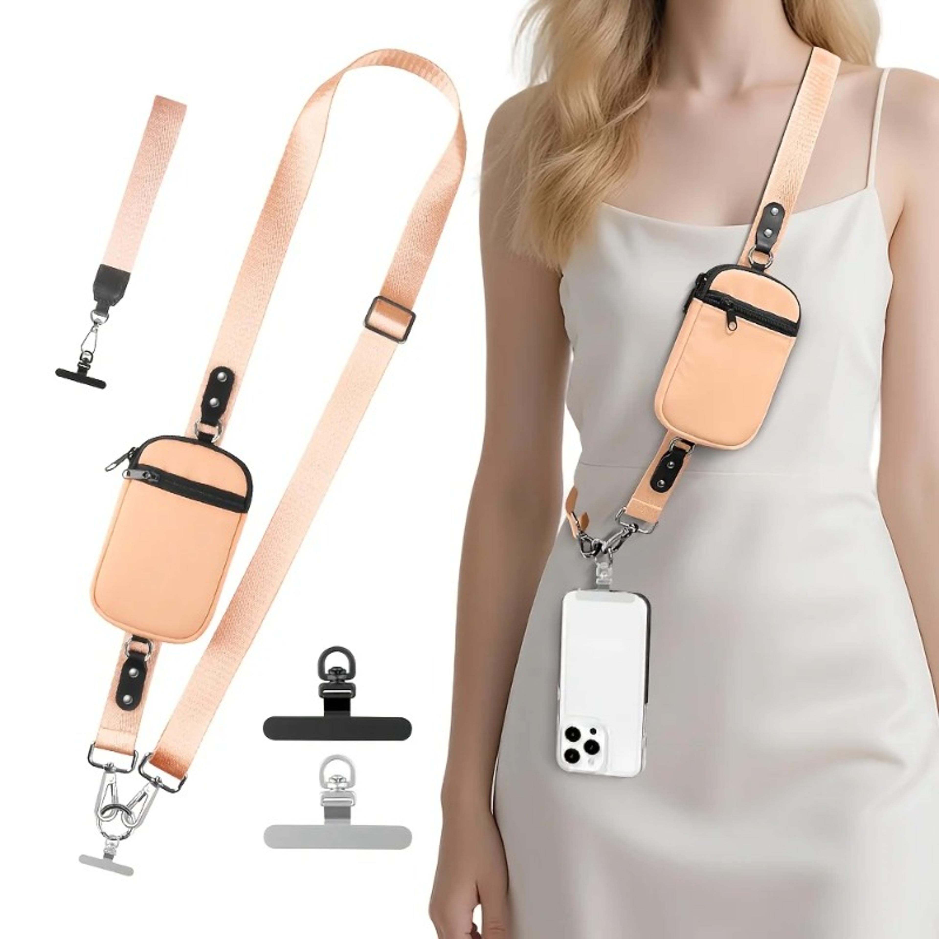 multicolor anti theft crossbody bag with adjustable nylon strap for travel and outdoor use