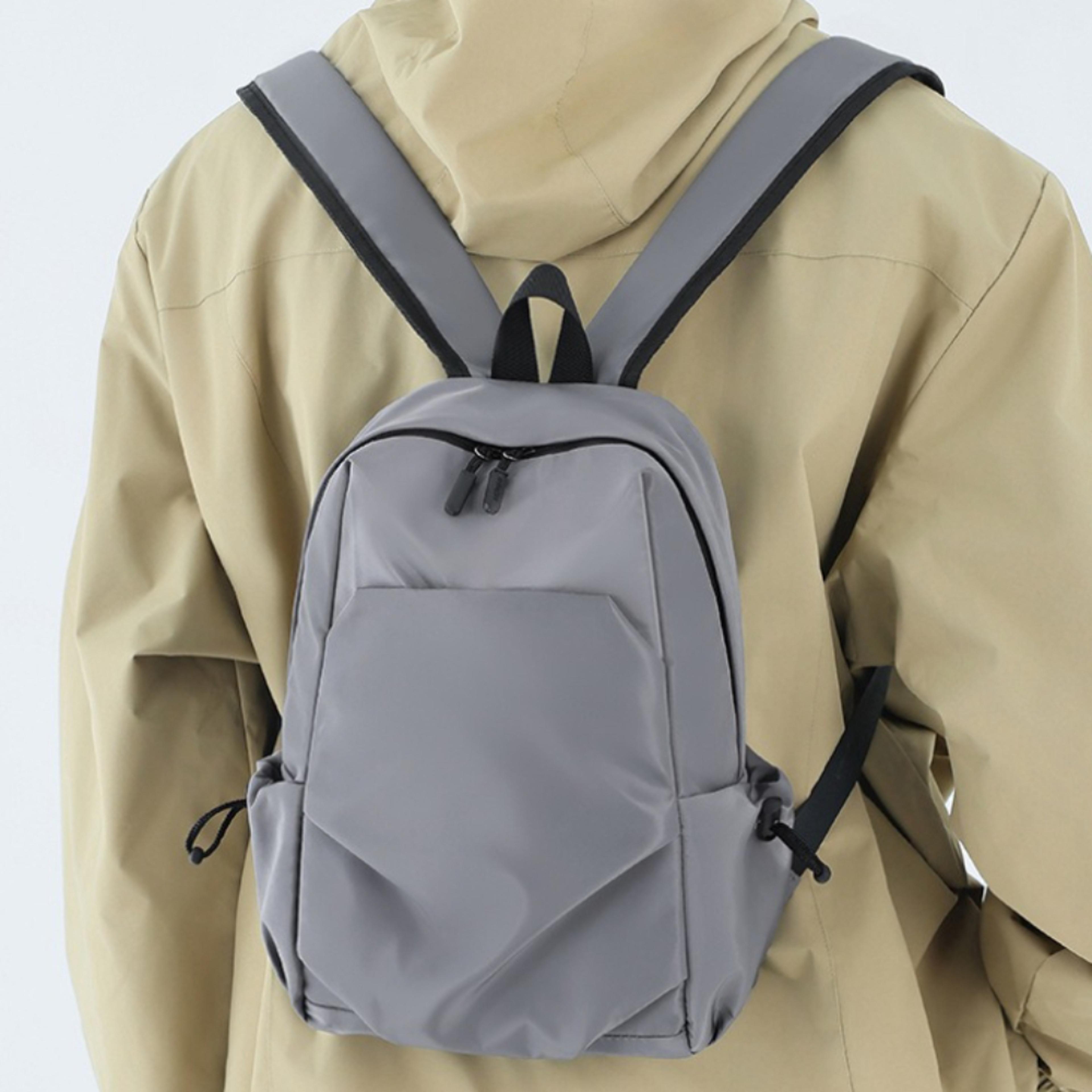 men's mini backpack lightweight urban travel bag for commuting business and casual use