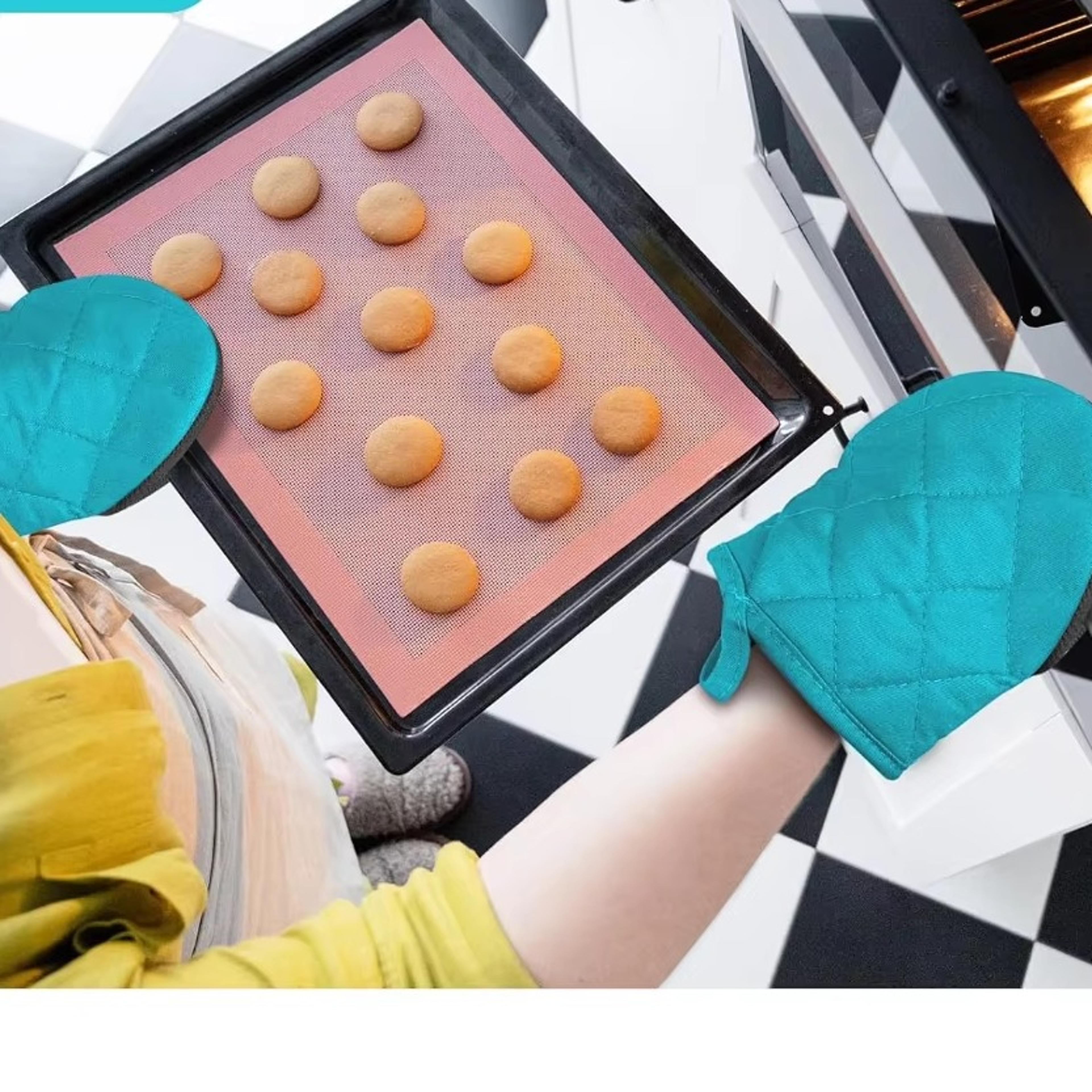 high heat resistant oven gloves with non slip grip for kitchen bbq baking