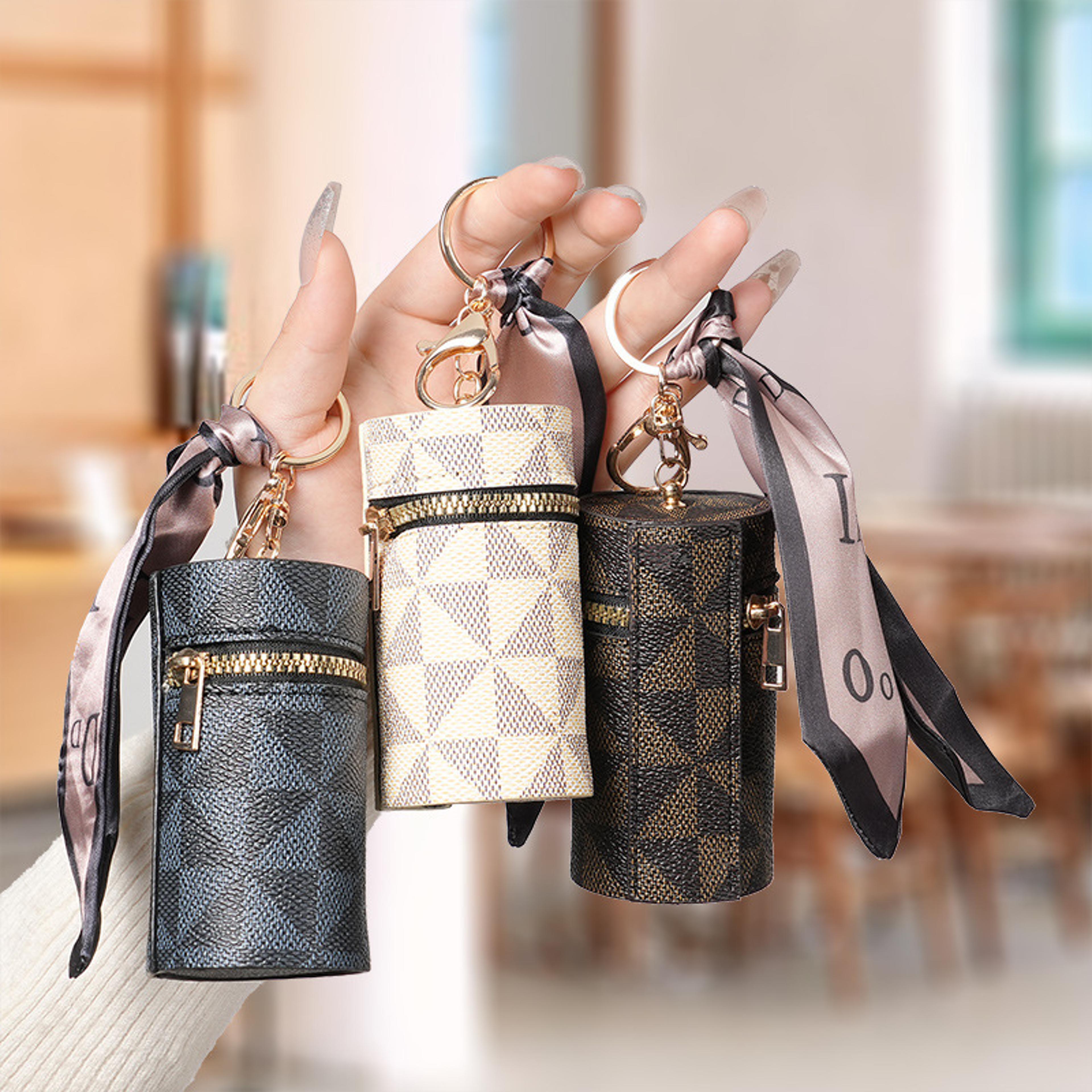 women's mini bag charm coin purse cute fashion pendant keychain storage pouch