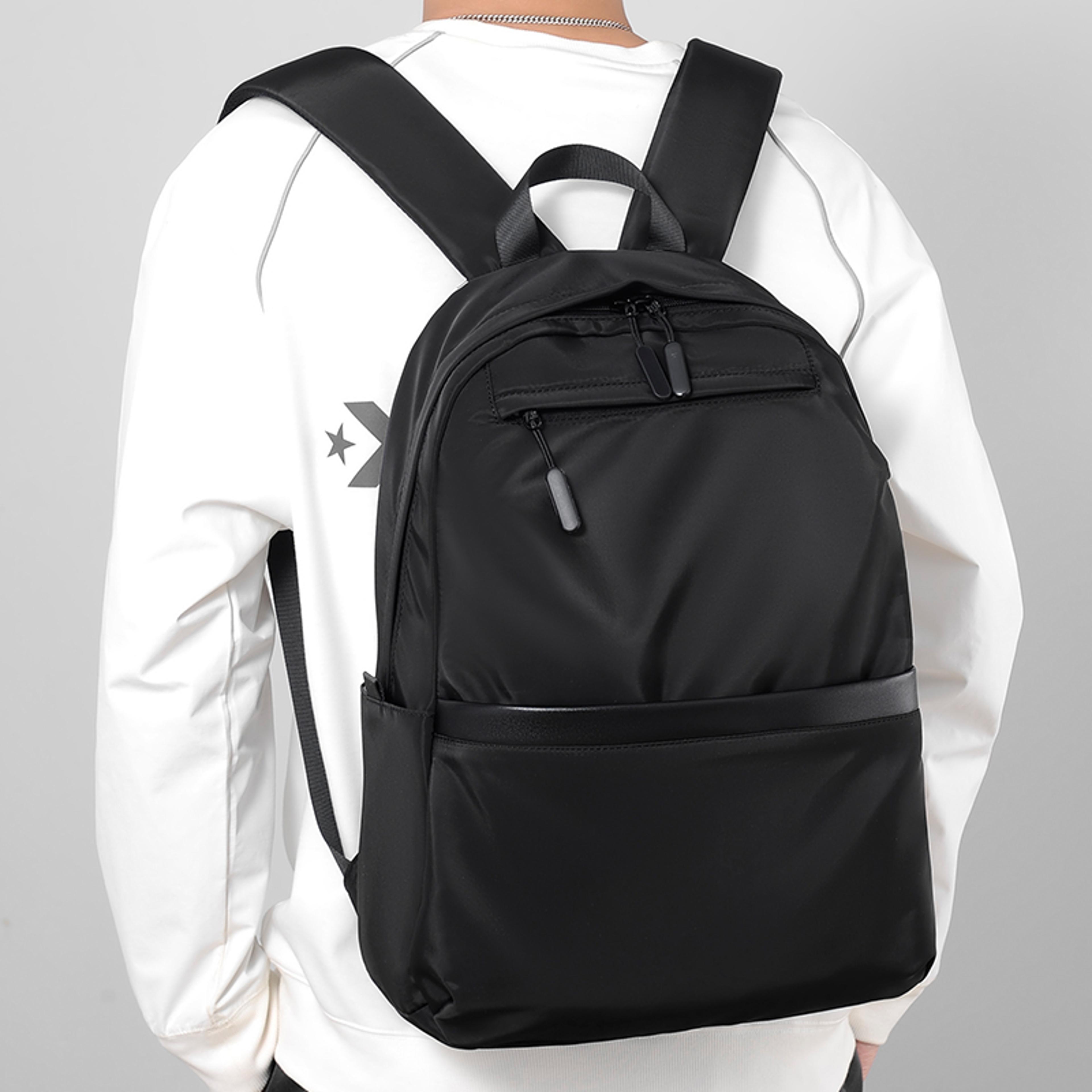 men's waterproof business backpack large capacity laptop bag for work travel