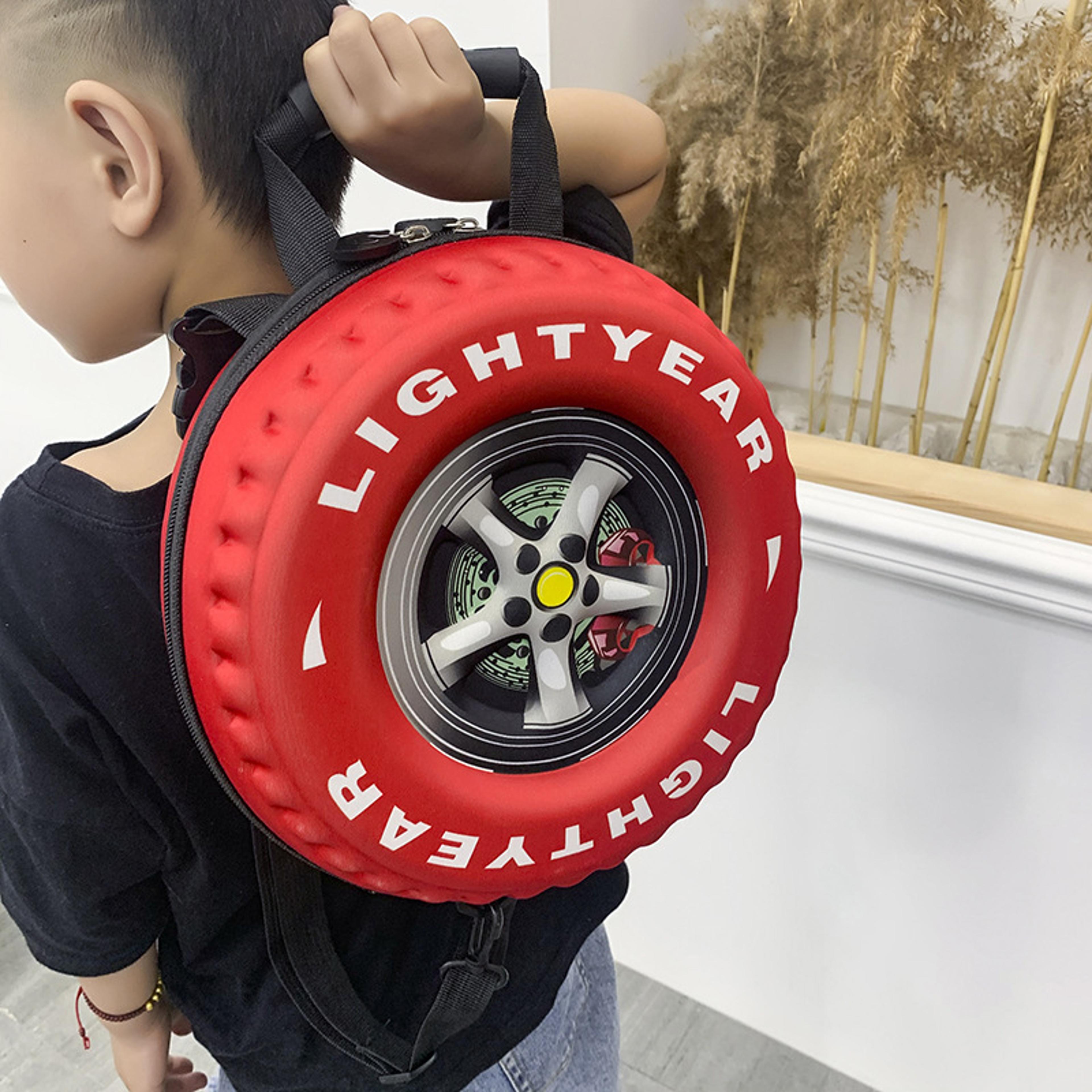 korean style kindergarten schoolbag eva tire design kids backpack for boys