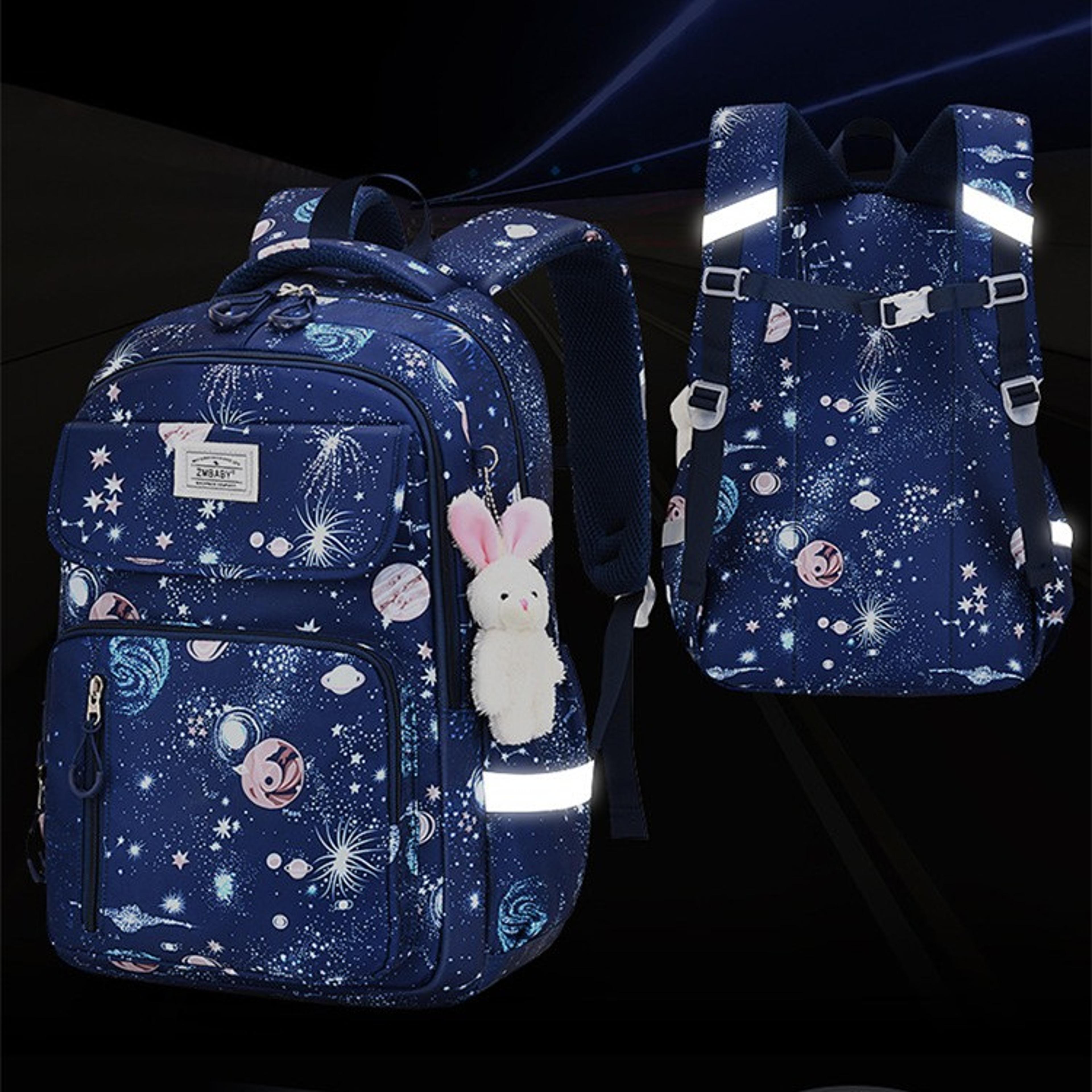 kawaii school backpack for girls cute kids bookbag for elementary students