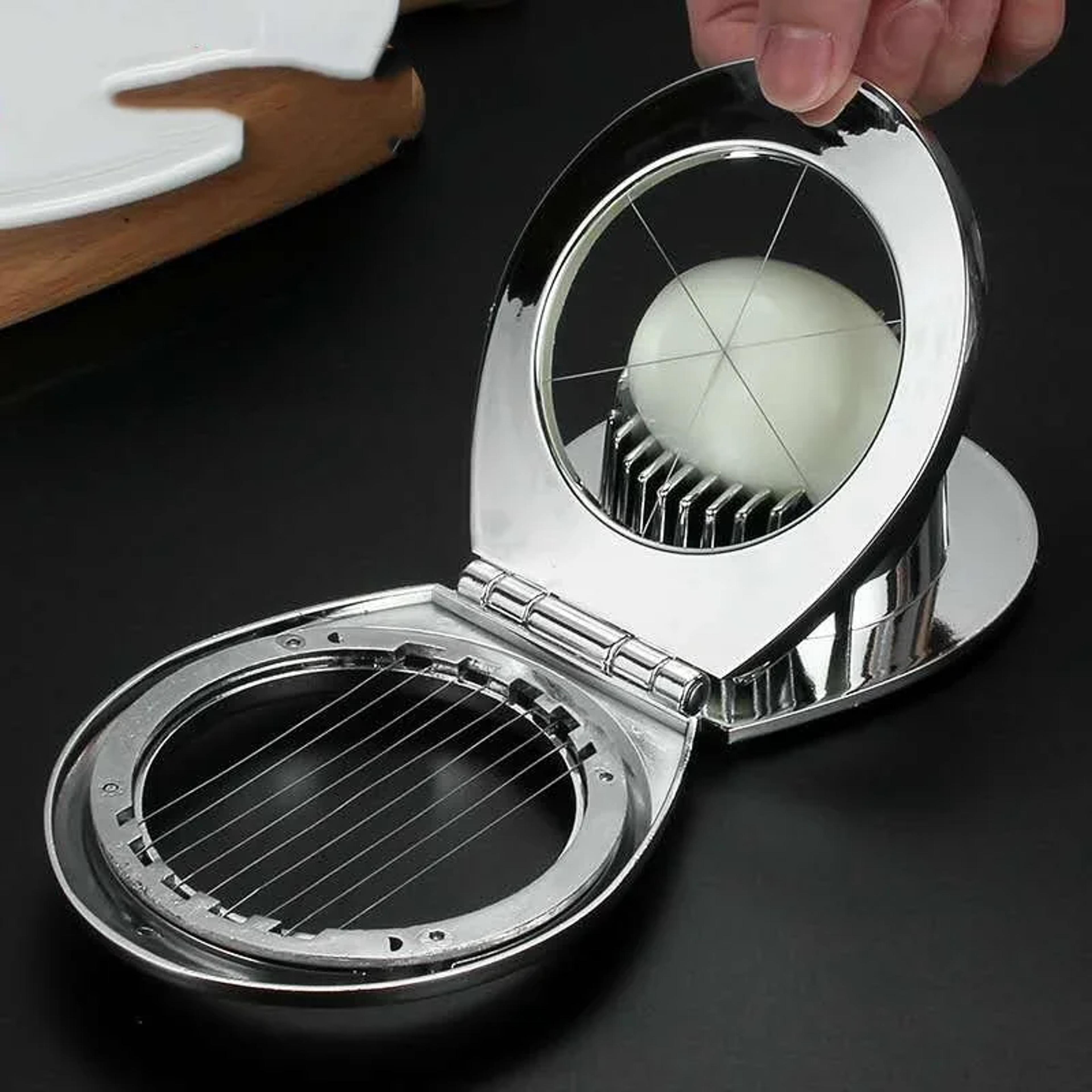 zinc alloy egg slicer egg cutter divider for eggs and strawberries