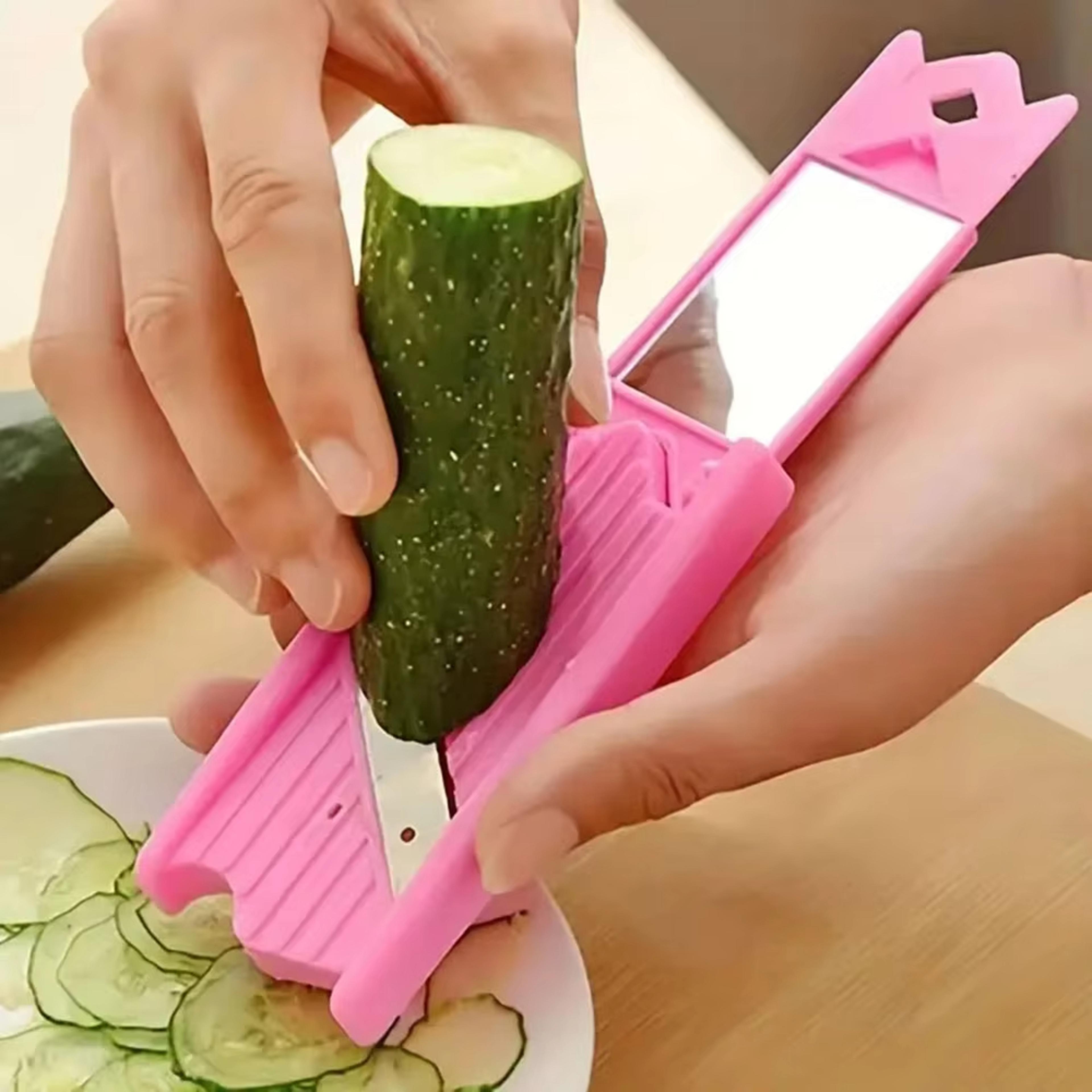 ultra thin cucumber slicer with mirror facial beauty and kitchen tool