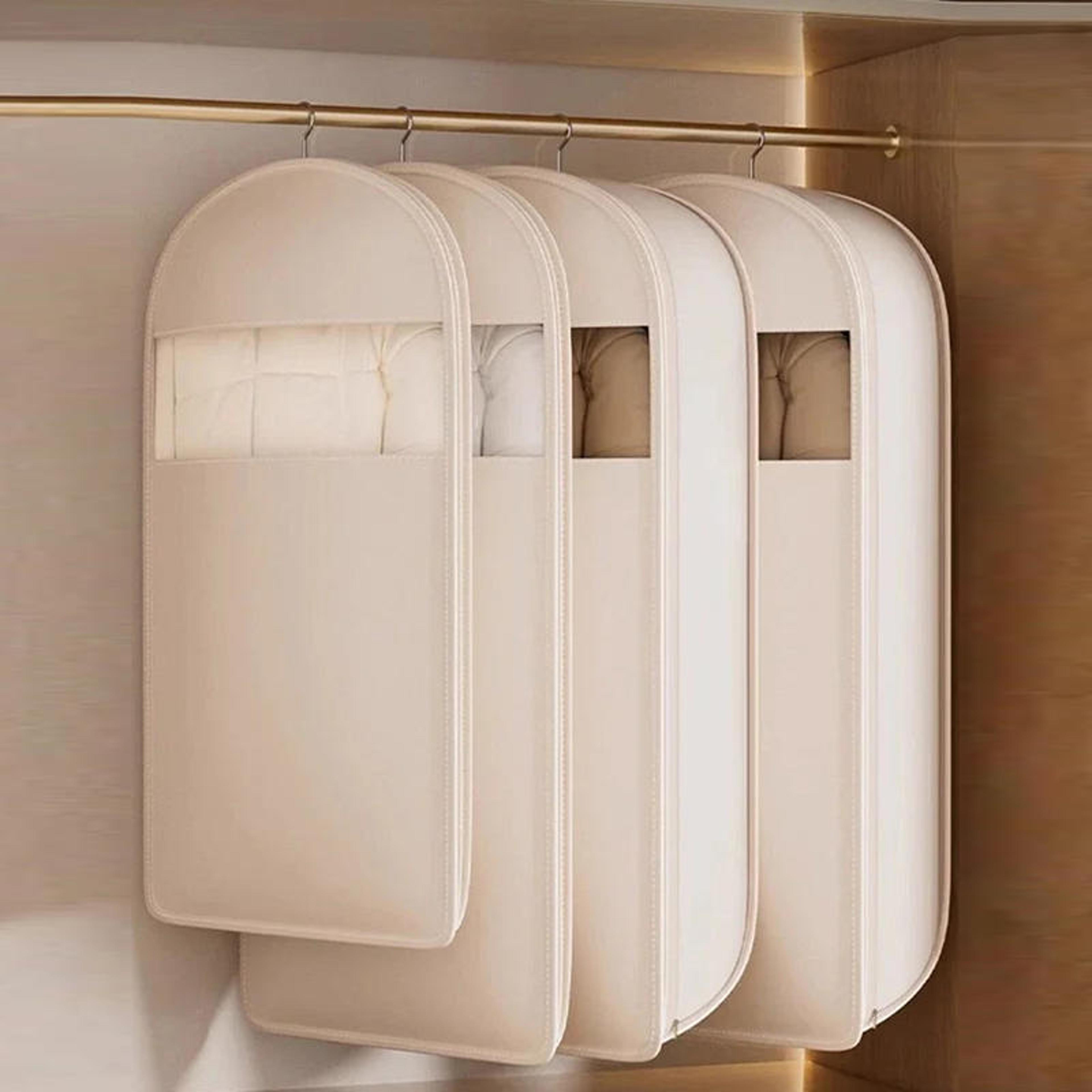 space saving clothing compression bag wardrobe organizer for closet and travel storage