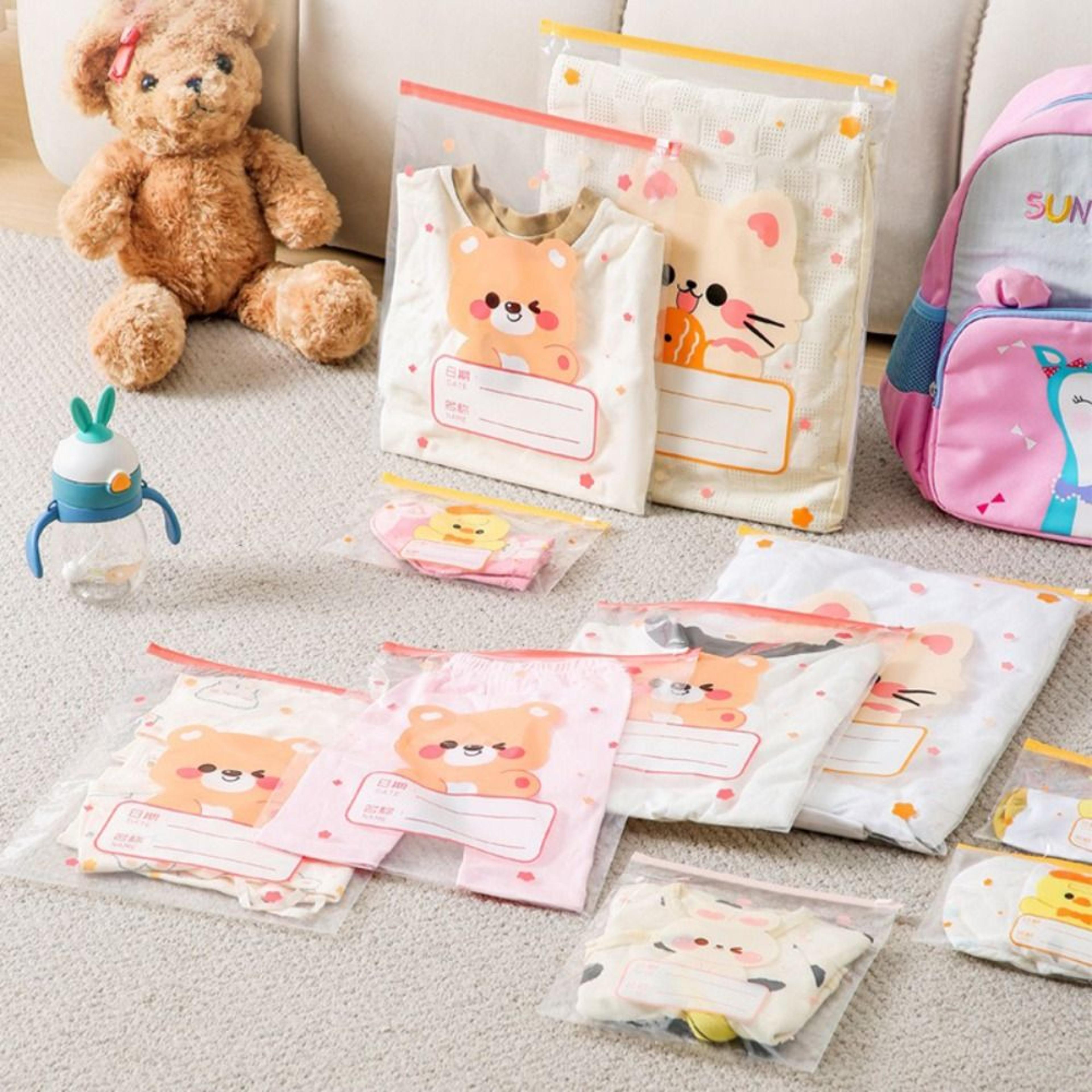 baby diaper organizer bags multi size travel storage bags portable pouch set