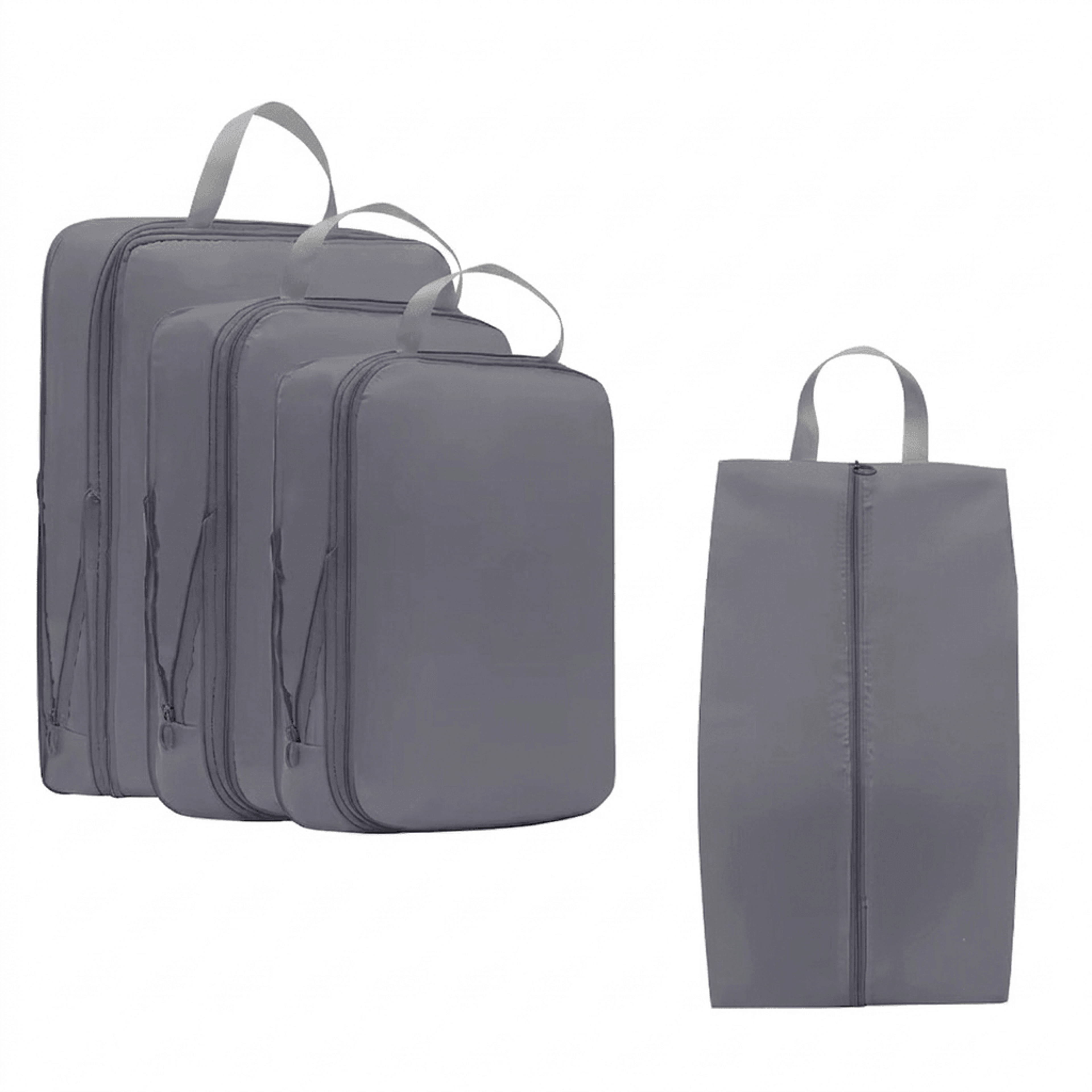compression packing cubes set travel luggage organizer bags