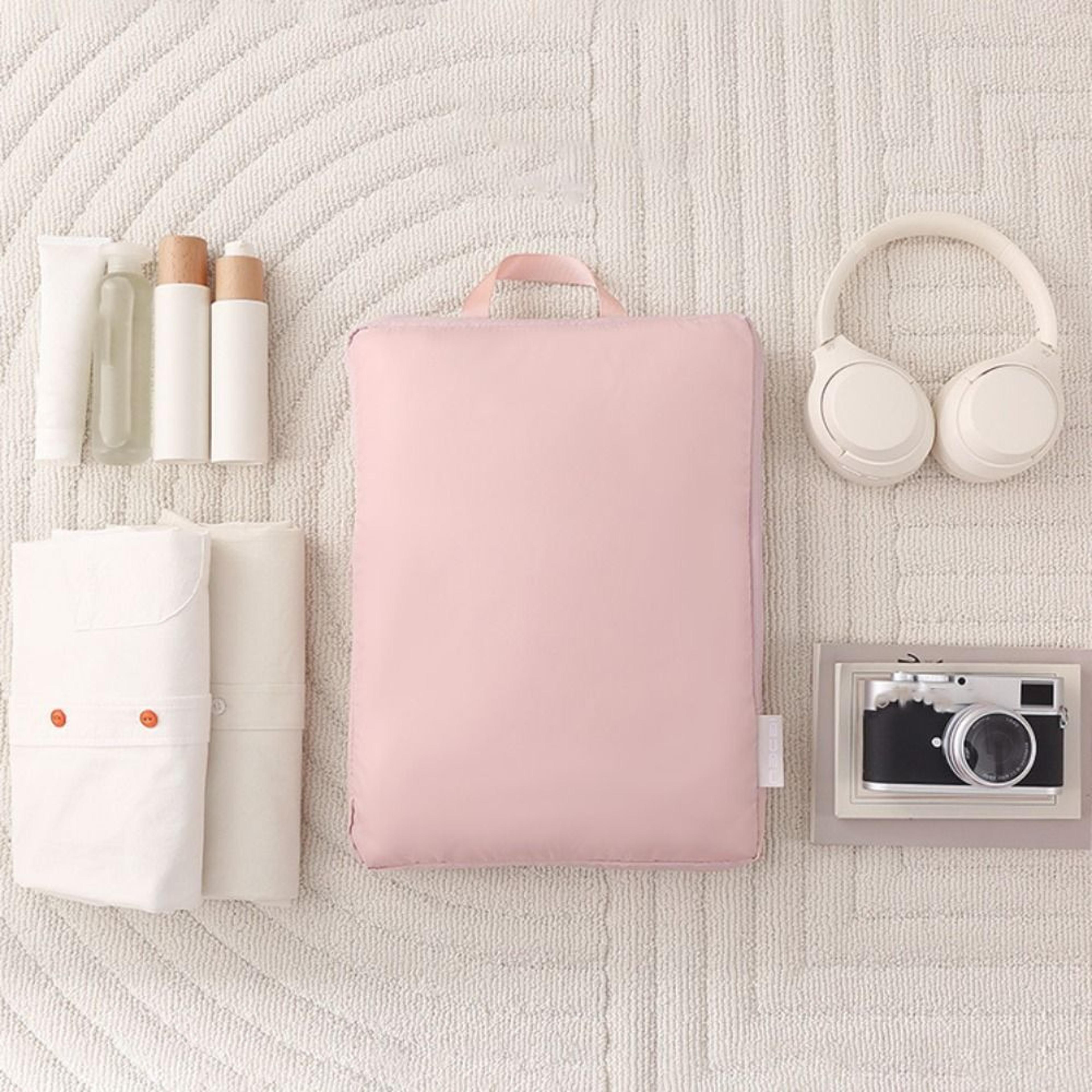 portable travel compression bag for down jackets space saving luggage organizer