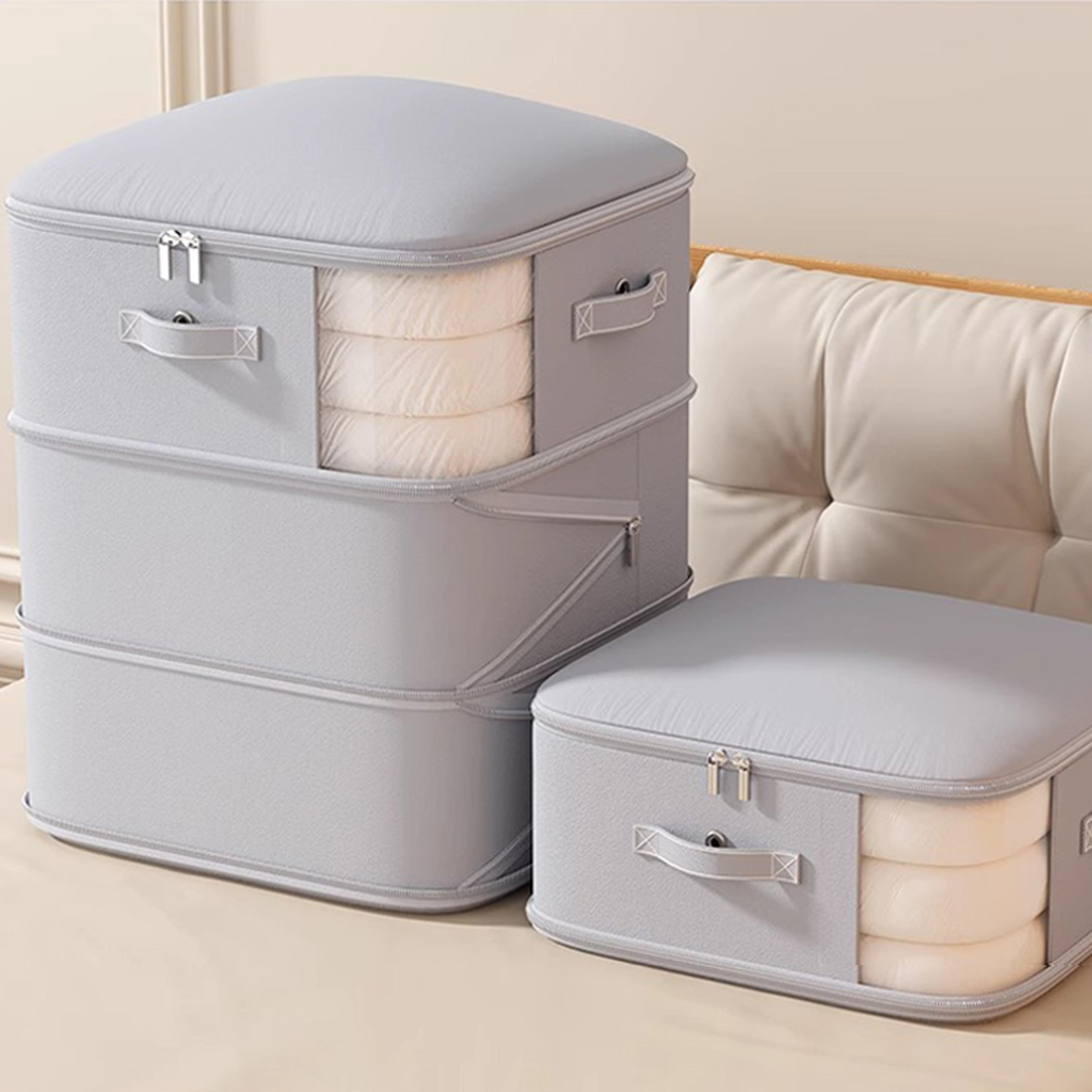 large capacity vacuum storage bag for blankets clothes and bedding