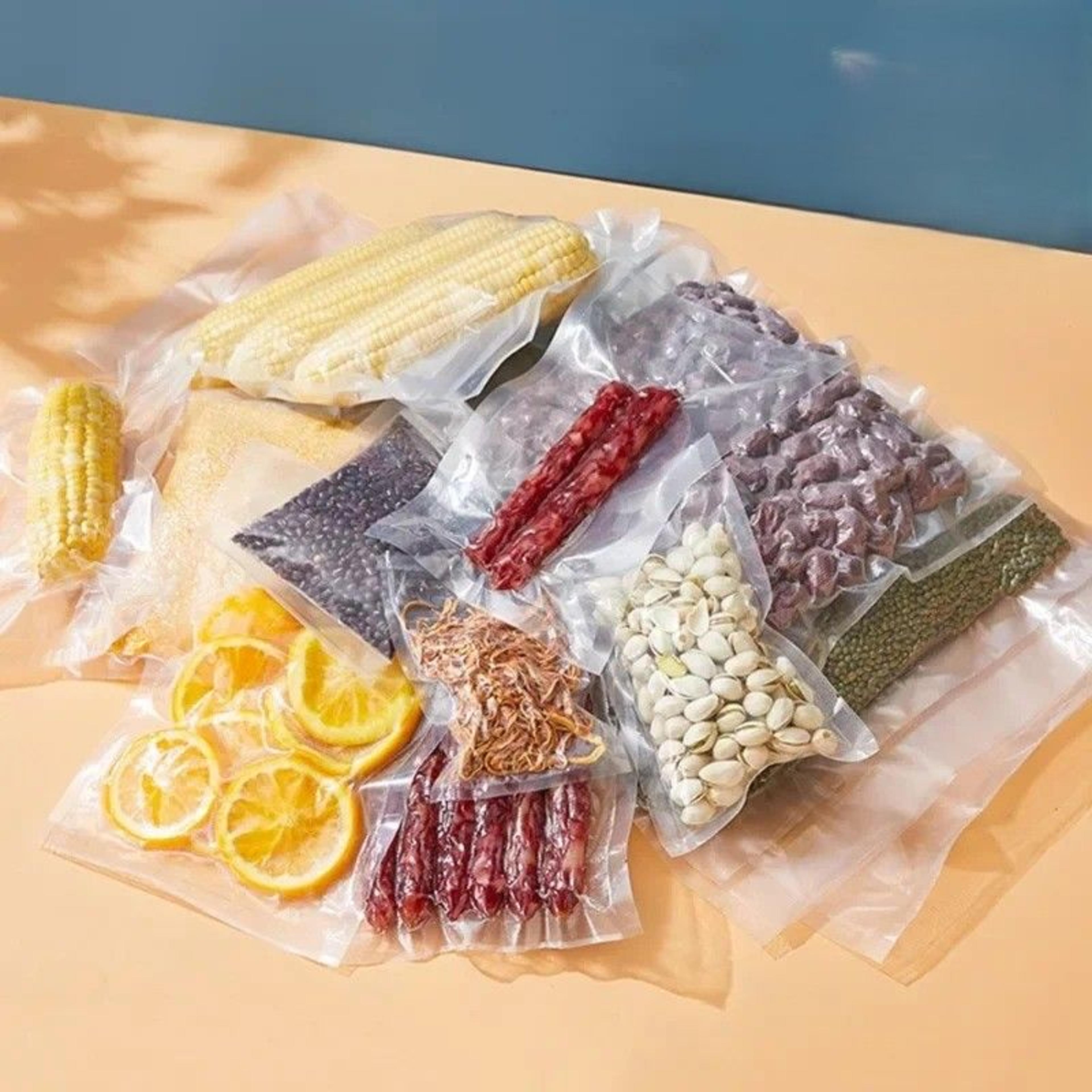 vacuum sealer bags for food storage meal prep and sous vide