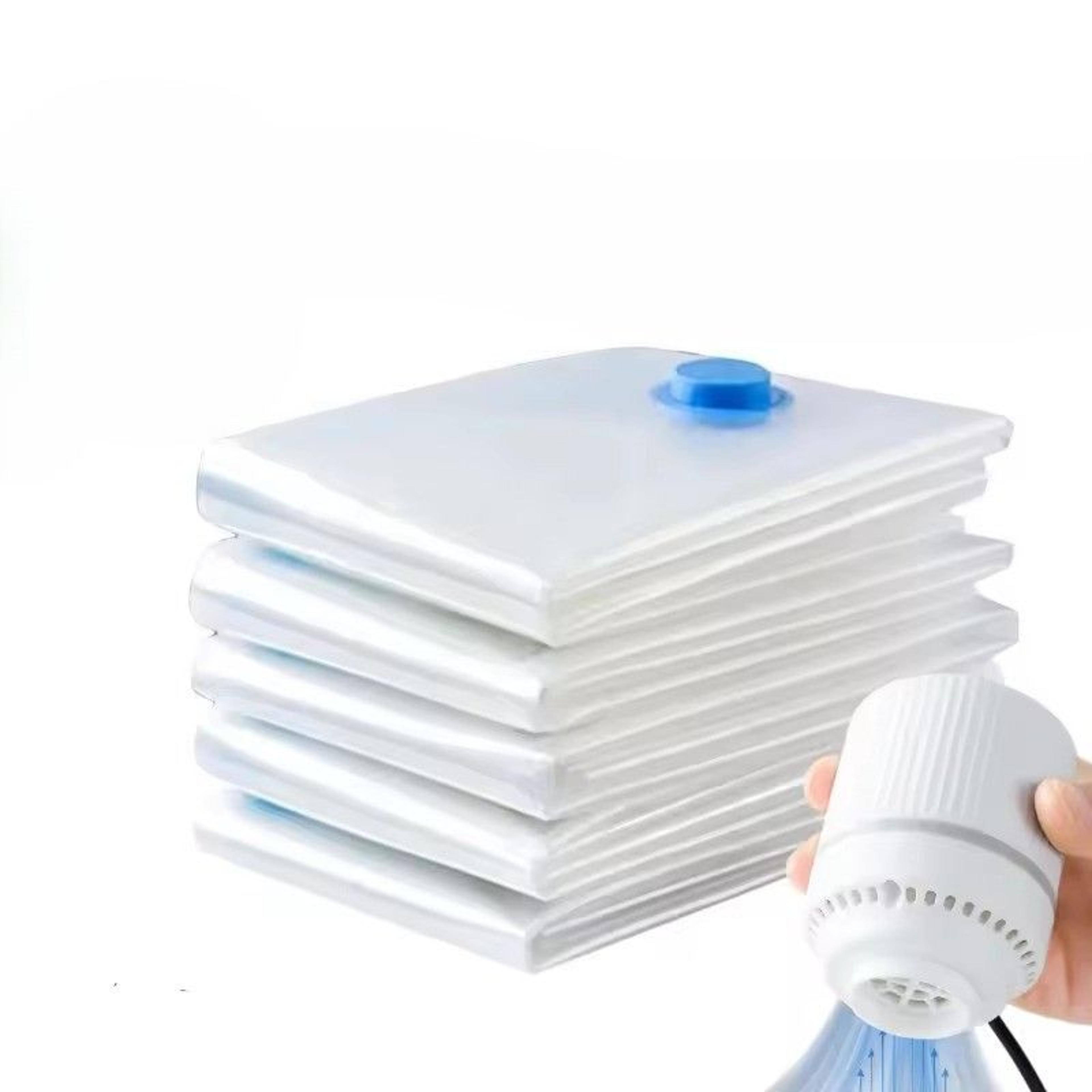 space saver vacuum storage bags for clothes with valve or pump travel compression bags