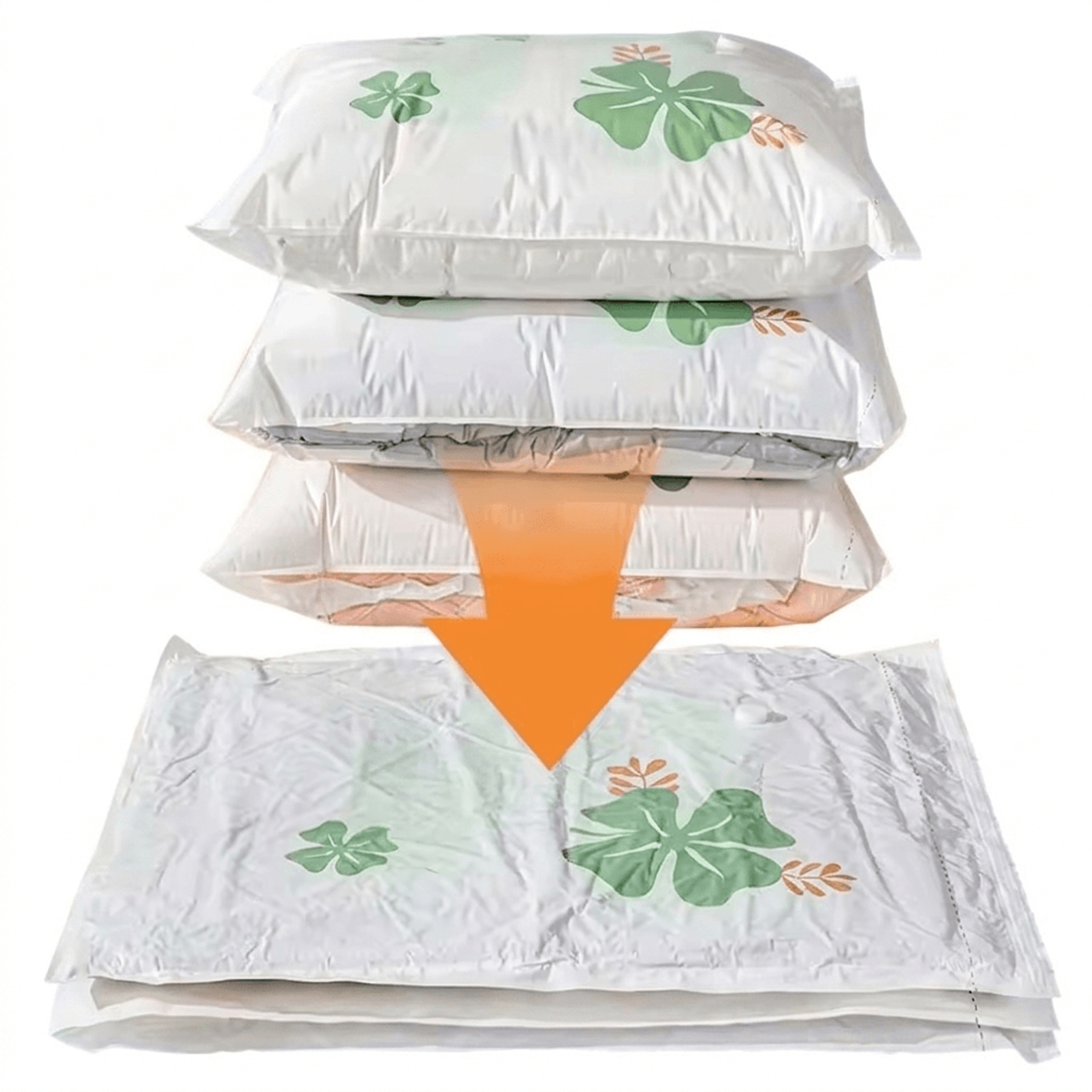 spacesaver reusable vacuum storage bags with hand pump for clothes and travel