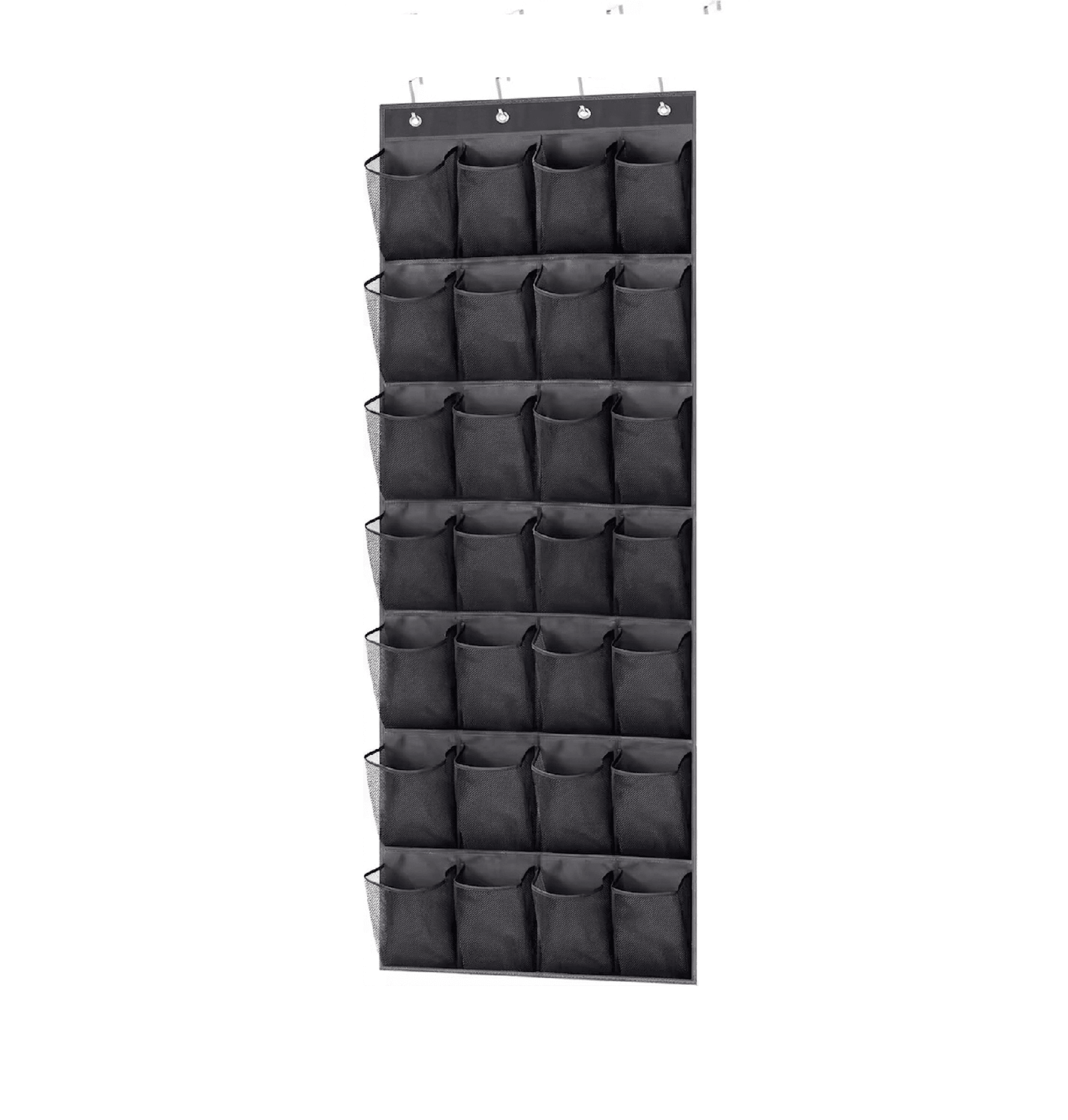 pocket over the door shoe organizer space saving hanging closet storage