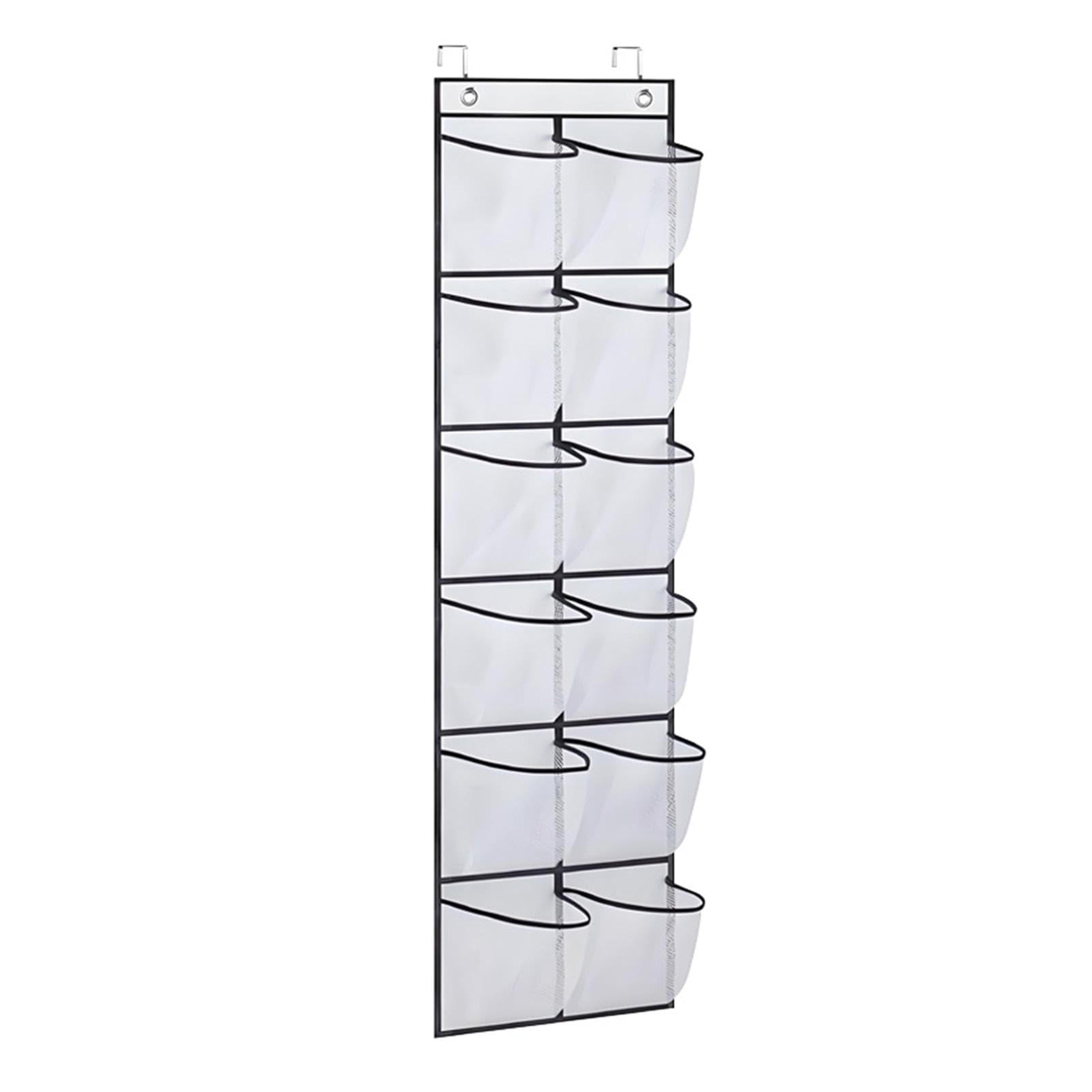 hanging shoe storage organizer over door pocket space saving shoe holder