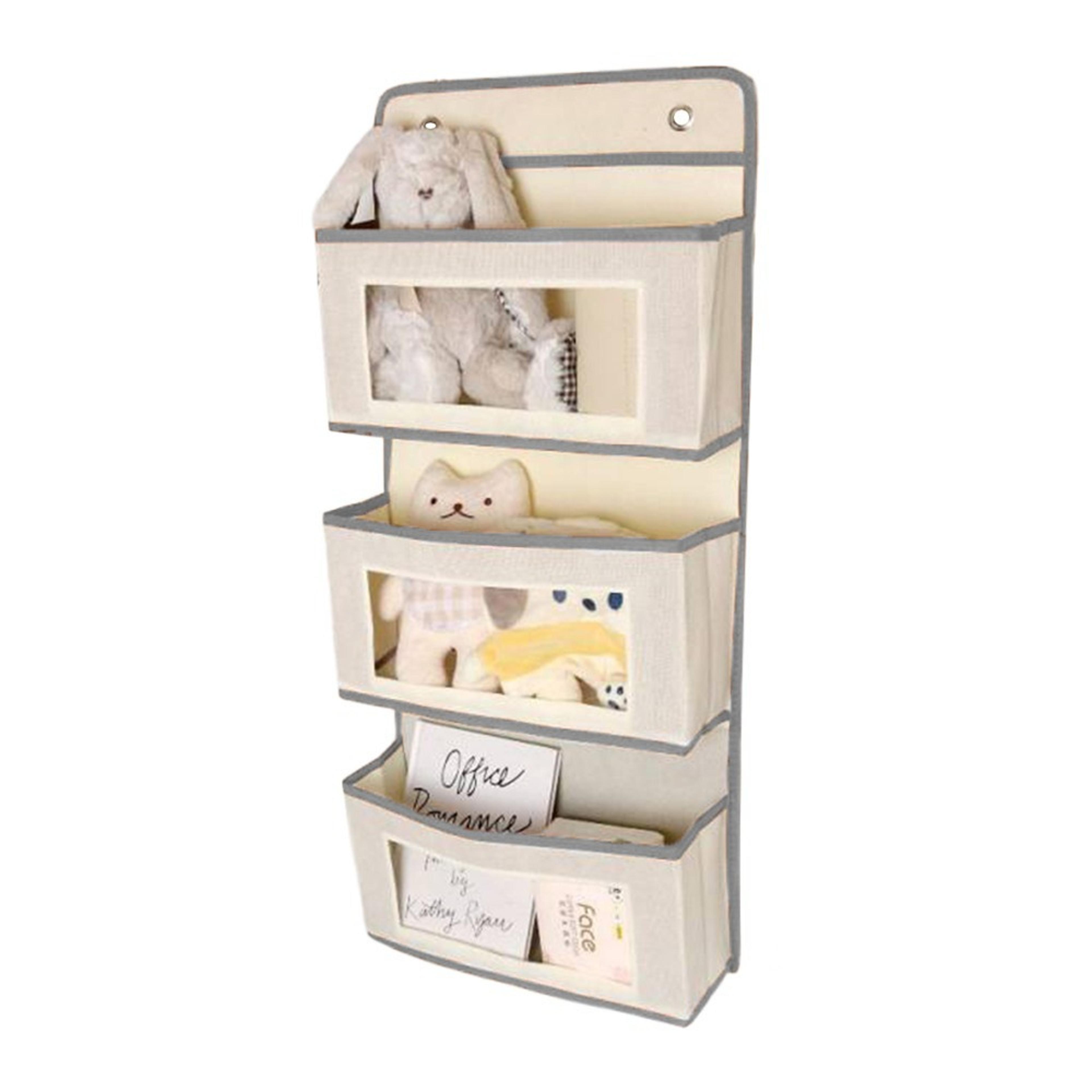 hanging storage bags over door organizer for home closet organizations