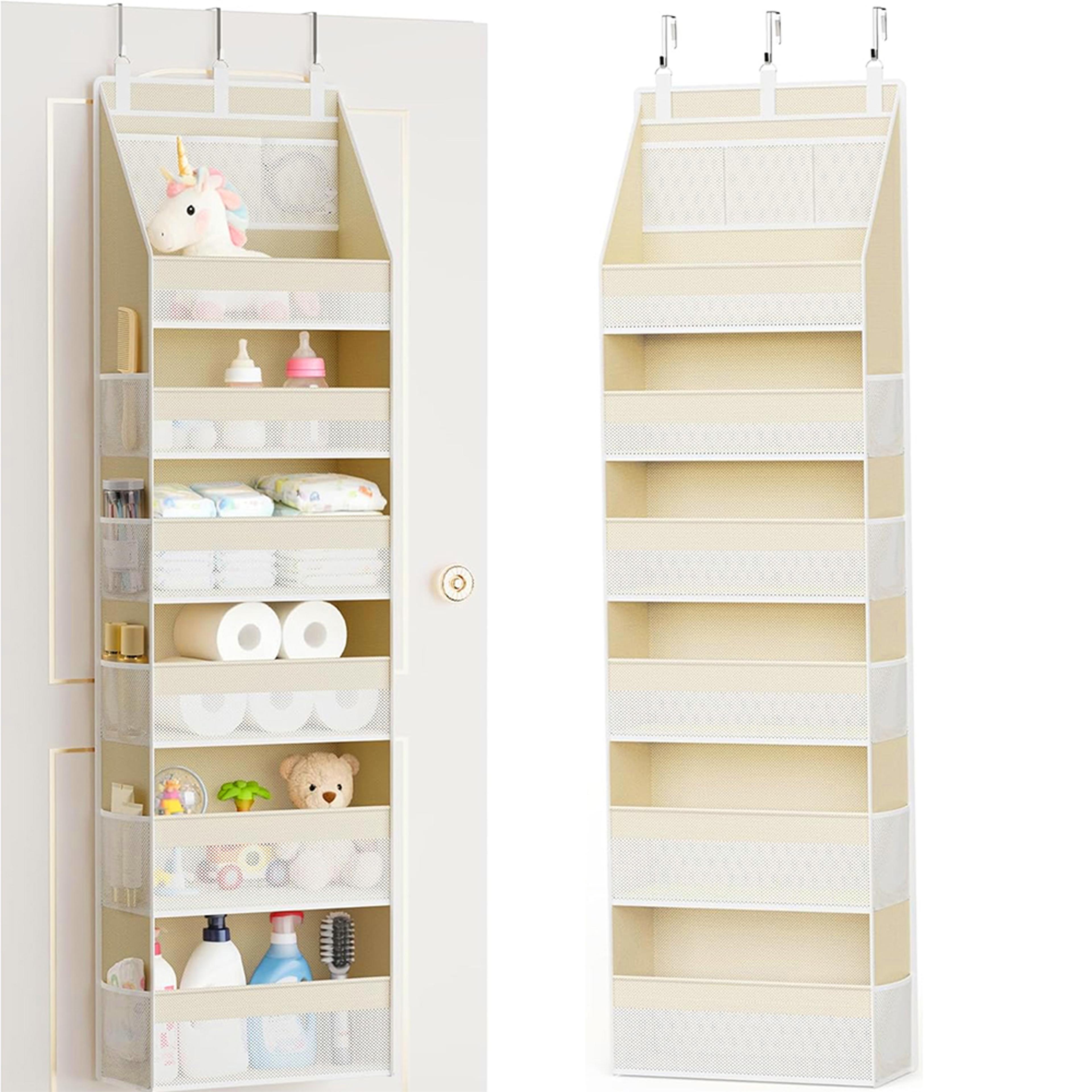 layer over the door hanging storage organizer for closet bathroom toys clothing snacks
