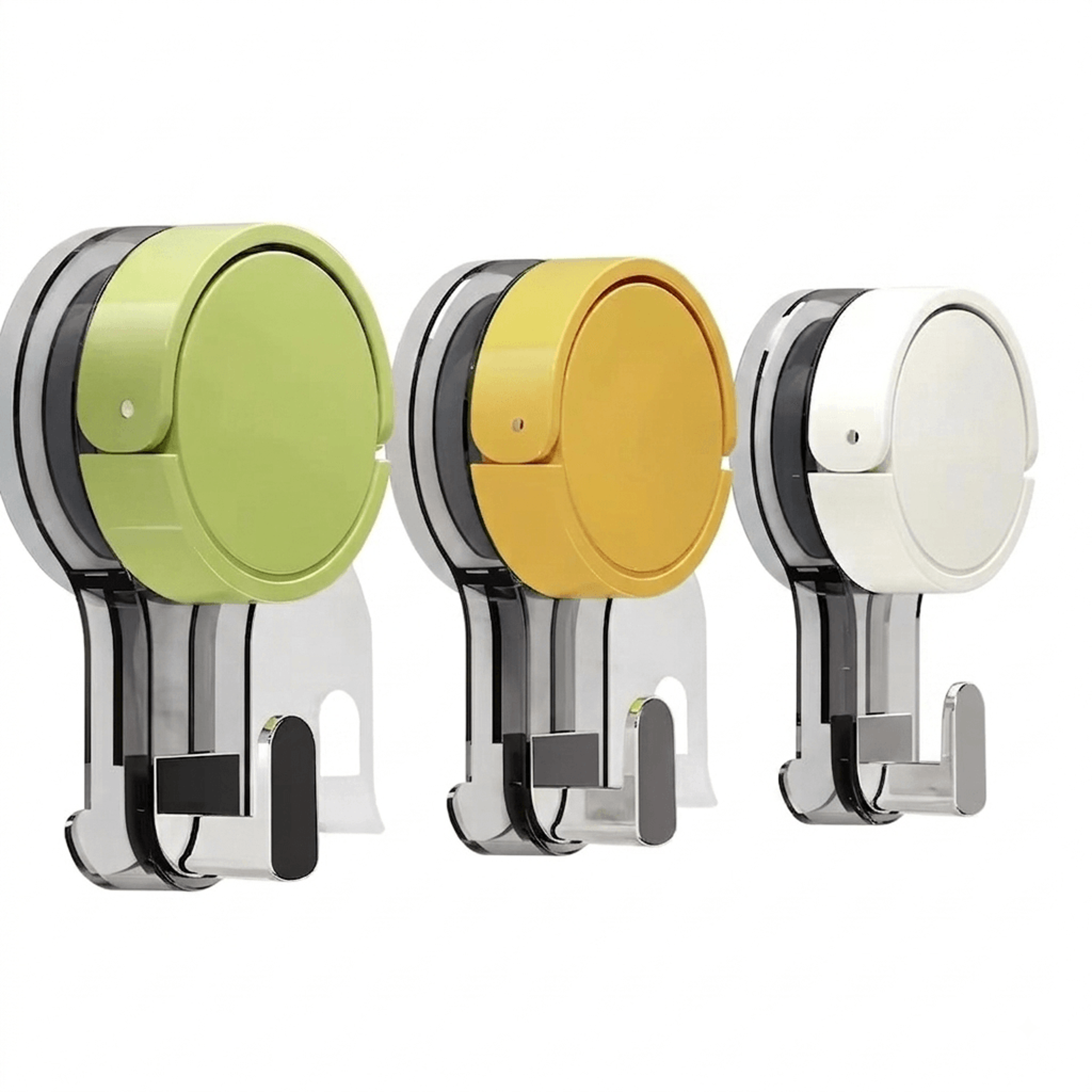 strong vacuum suction hooks no drill wall hooks for bathroom kitchen storage