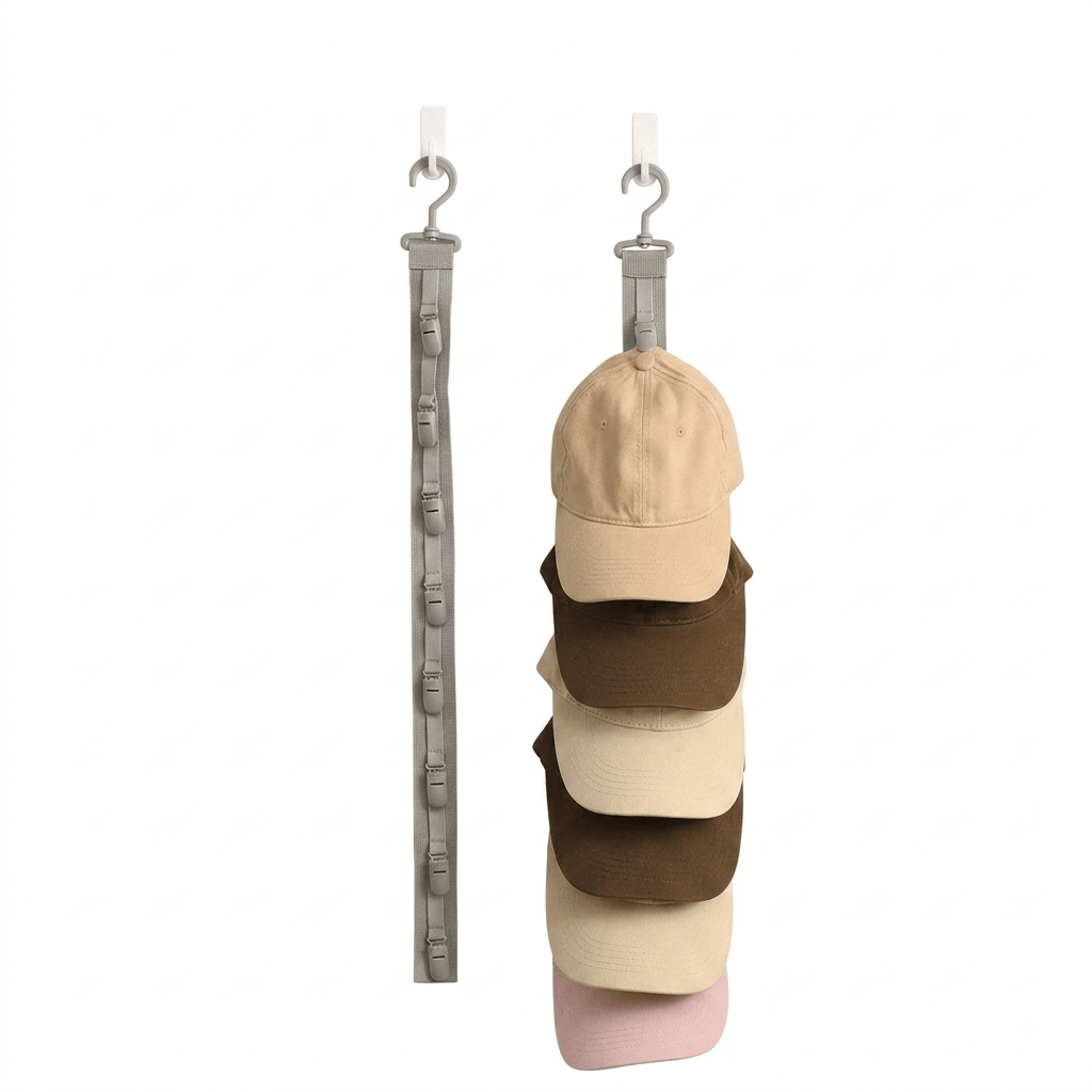 over door hat organizer hanging cap storage rack for closet and bedroom