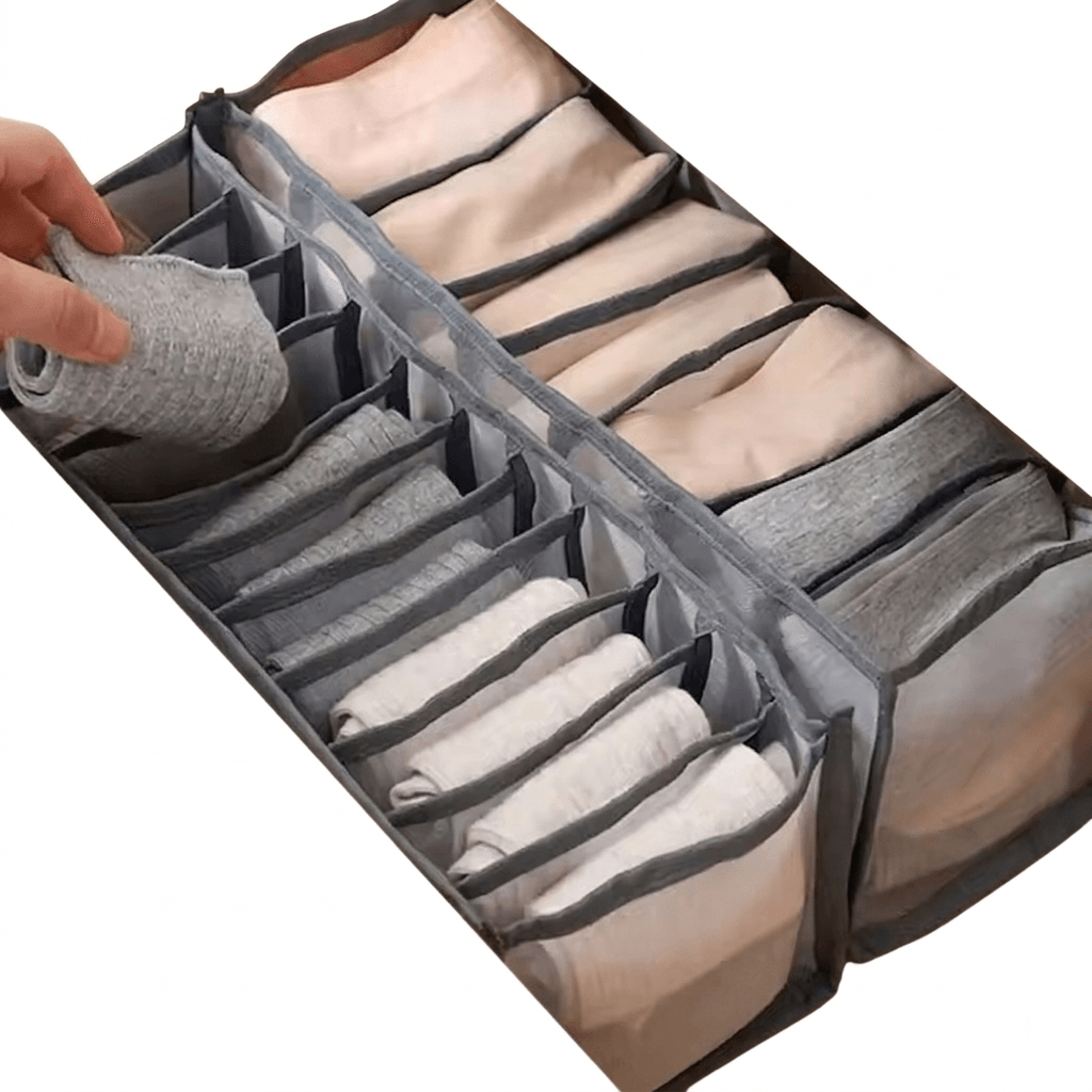foldable drawer organizer closet organizer storage box for underwear socks and clothes