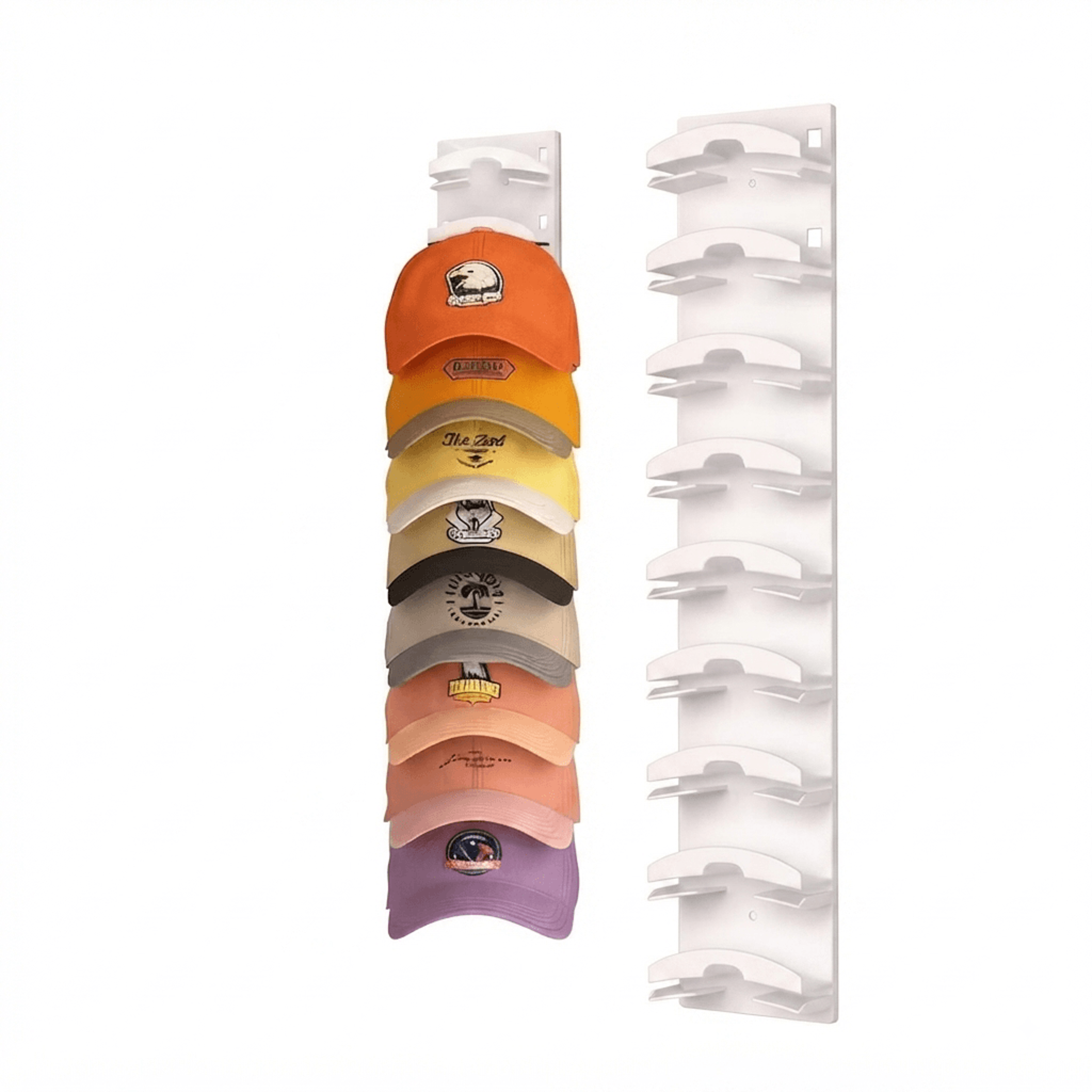 cap hat organizer wall mounted baseball cap organizer space saving hat rack