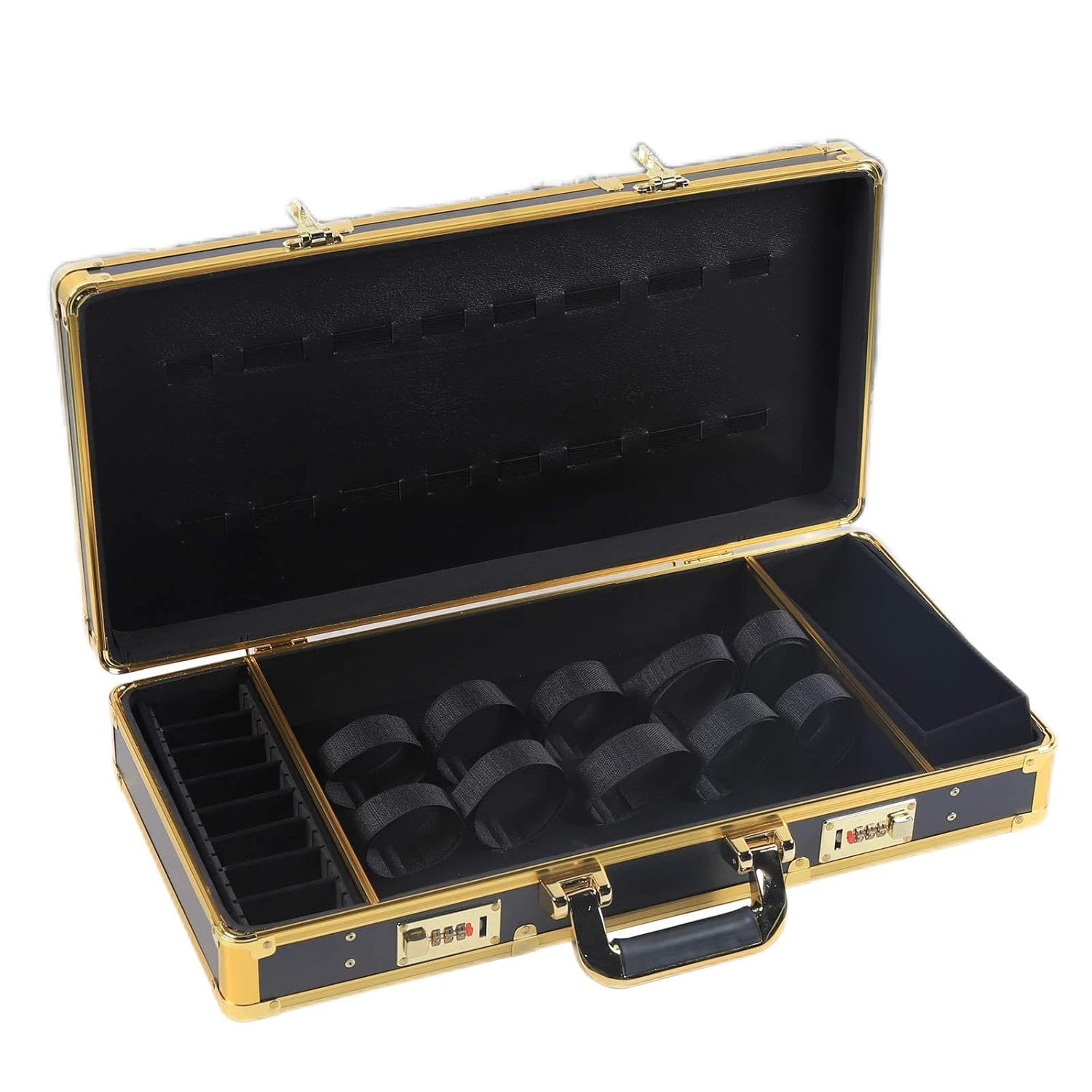 professional barber carrying case for clippers scissors and styling tool