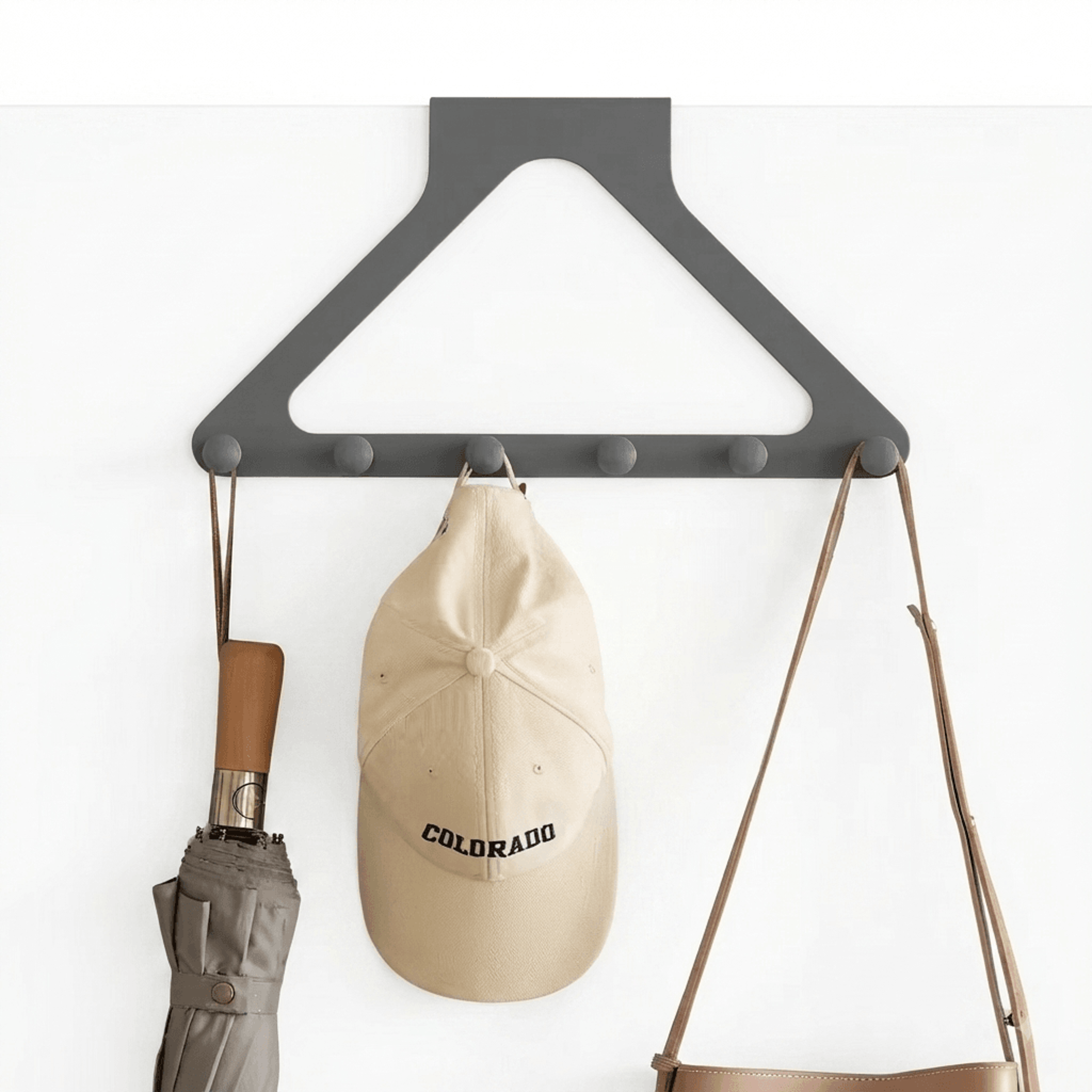 spacesaver over the door hooks no drill coat and bag organizer