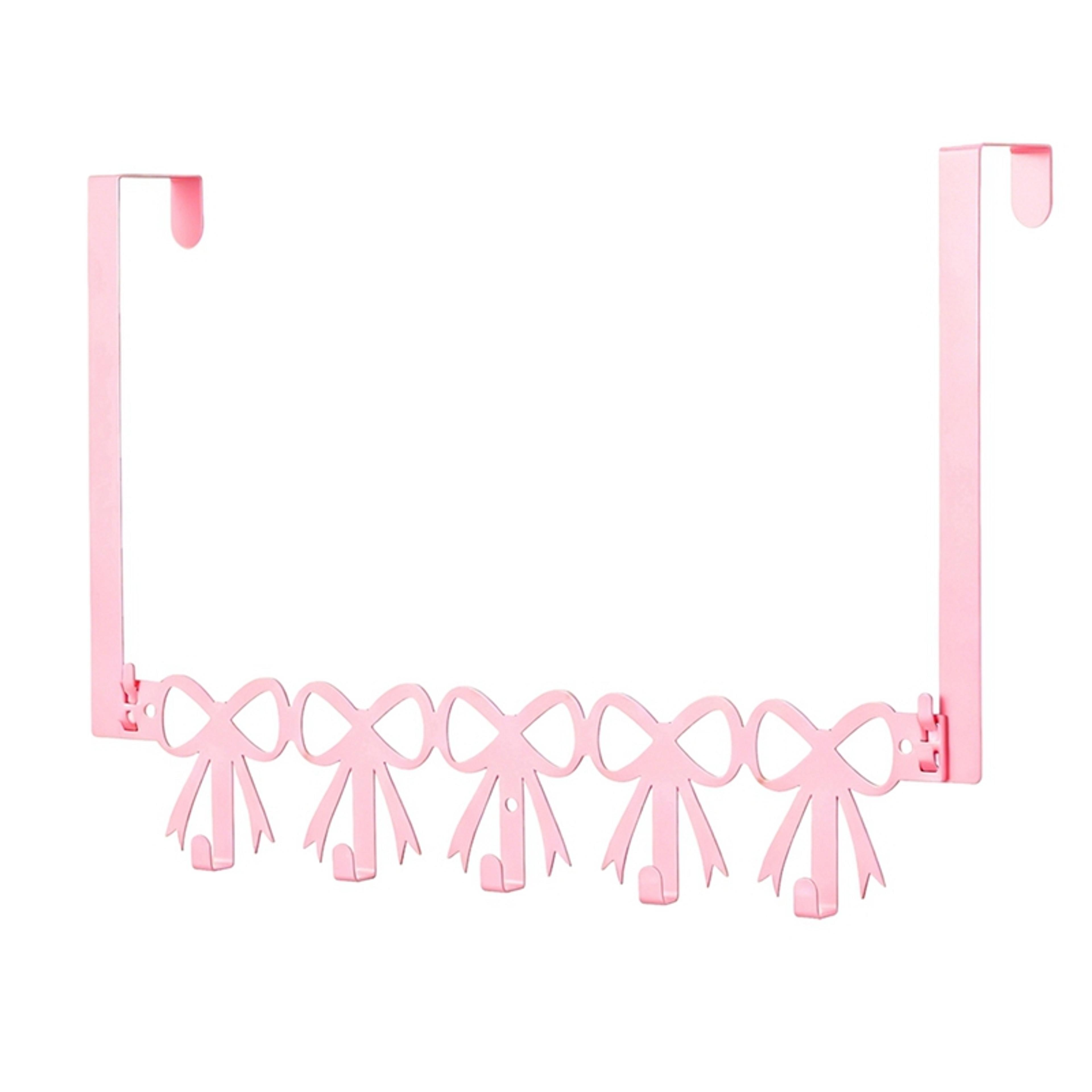 decorative iron over the door hooks for coats hats towels and bags